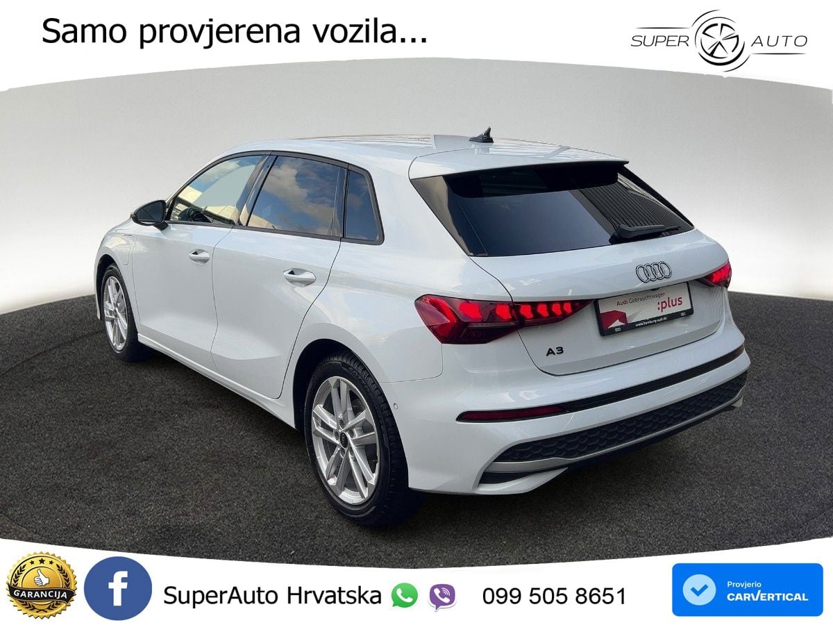 Audi A3 40 TFSIe (204 KS) S tronic advanced LED+GR SJED+ACC