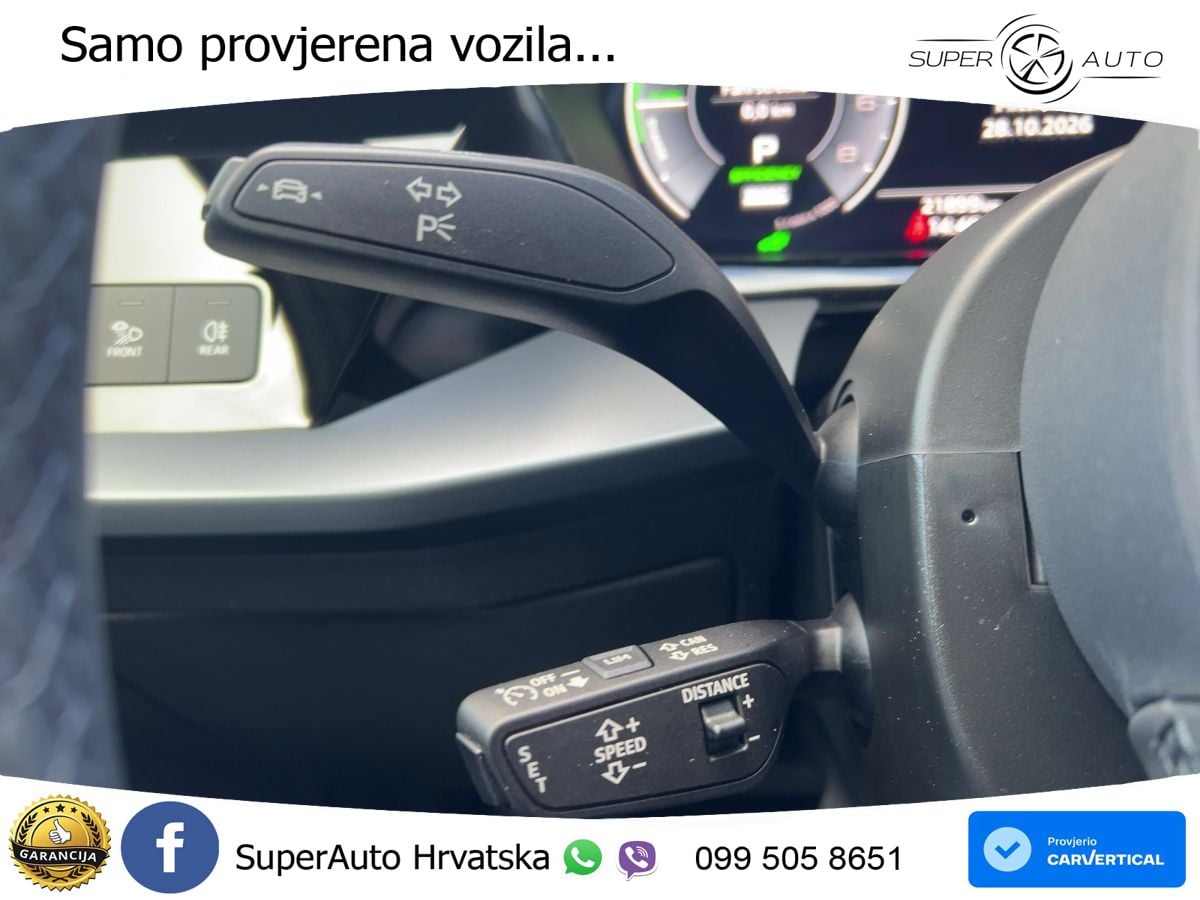 Audi A3 40 TFSIe (204 KS) S tronic advanced LED+GR SJED+ACC