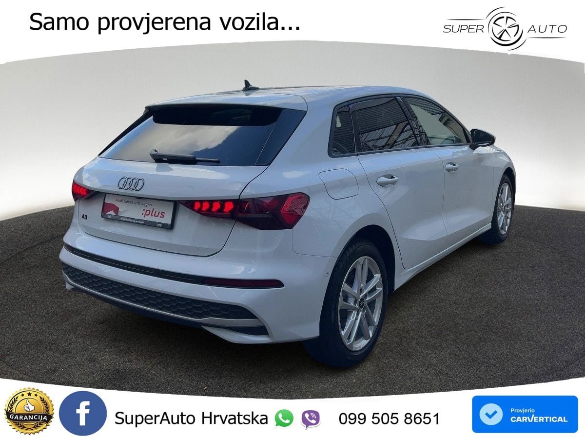Audi A3 40 TFSIe (204 KS) S tronic advanced LED+GR SJED+ACC