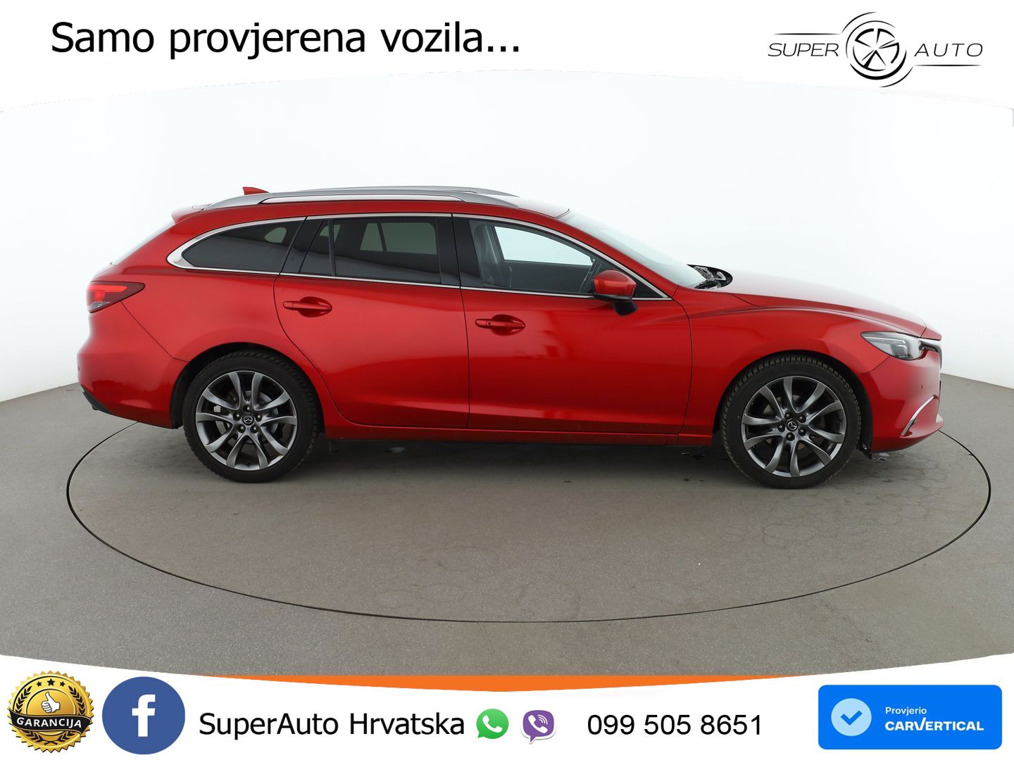 Mazda 6 Sport Combi 2.0 SKYACTIV-G (165 KS)