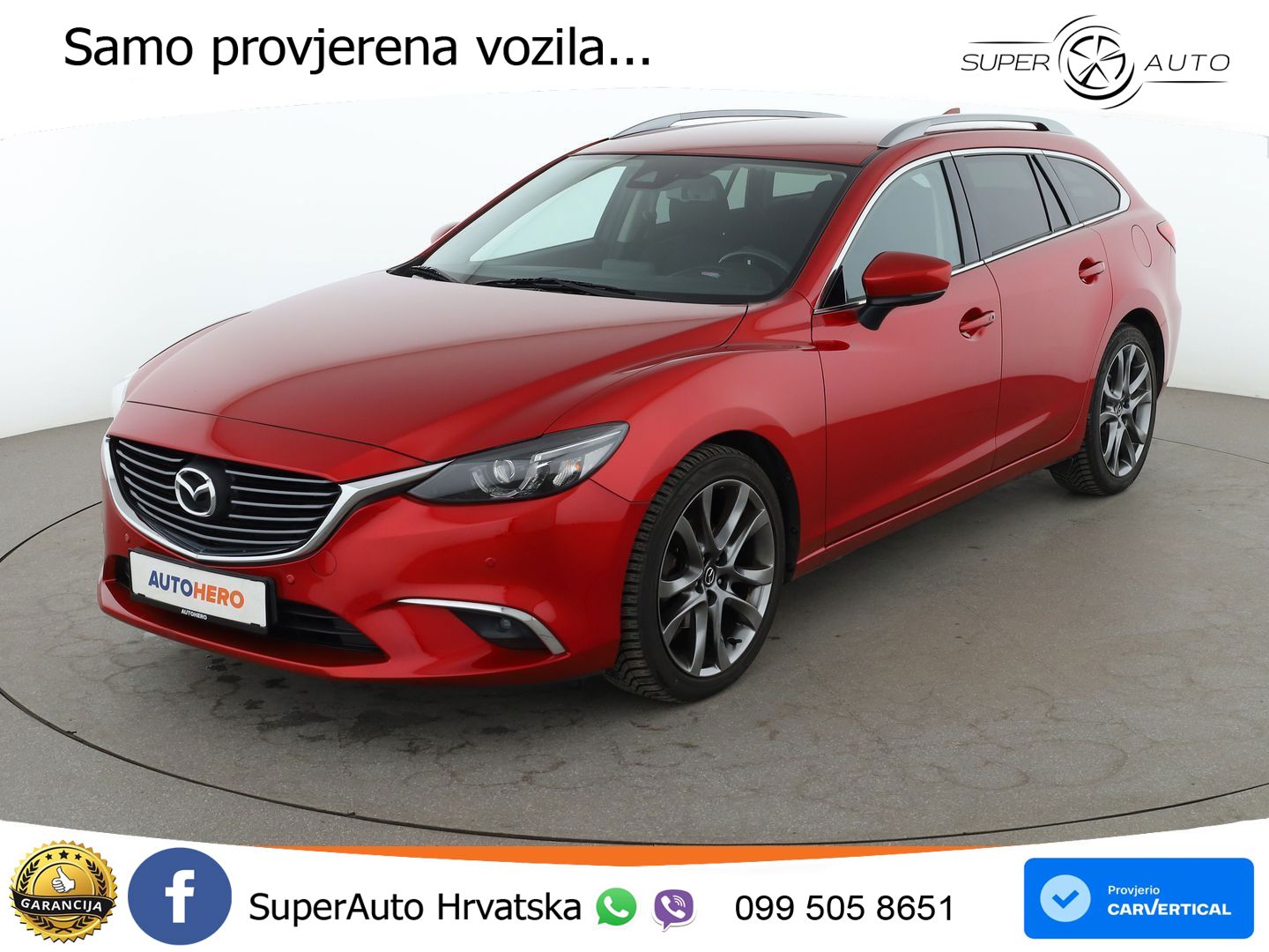 Mazda 6 Sport Combi 2.0 SKYACTIV-G (165 KS)