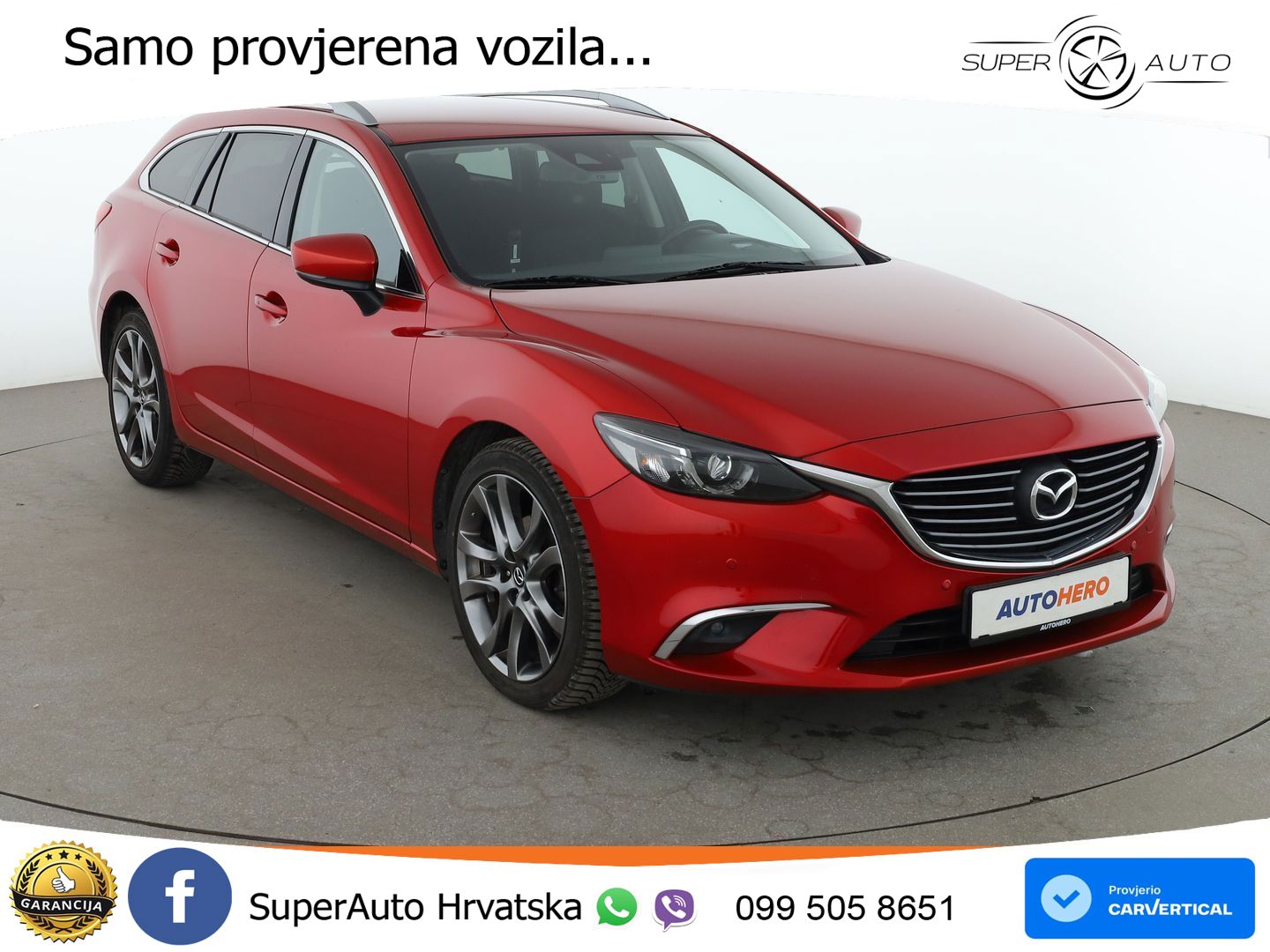 Mazda 6 Sport Combi 2.0 SKYACTIV-G (165 KS)