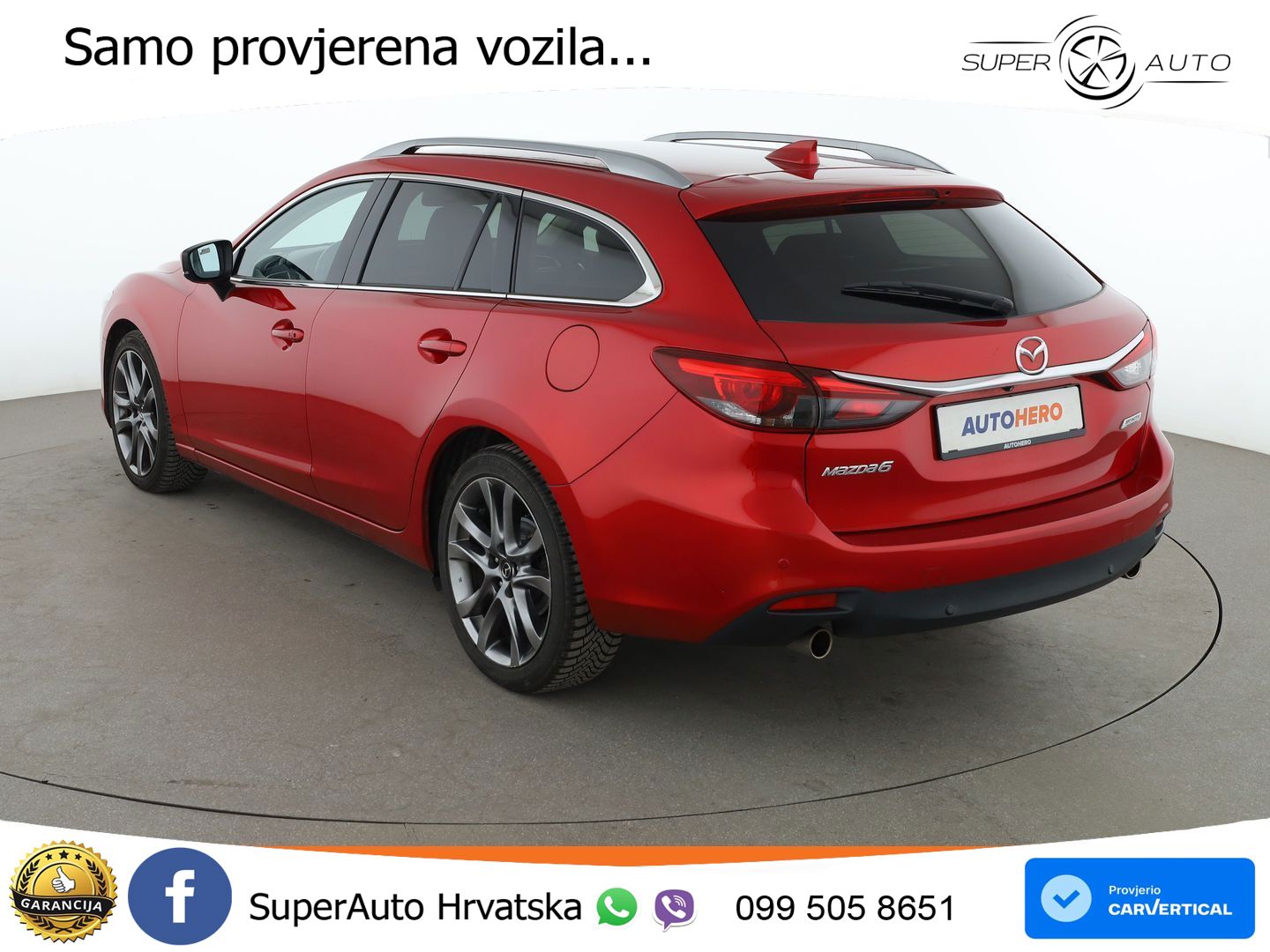 Mazda 6 Sport Combi 2.0 SKYACTIV-G (165 KS)