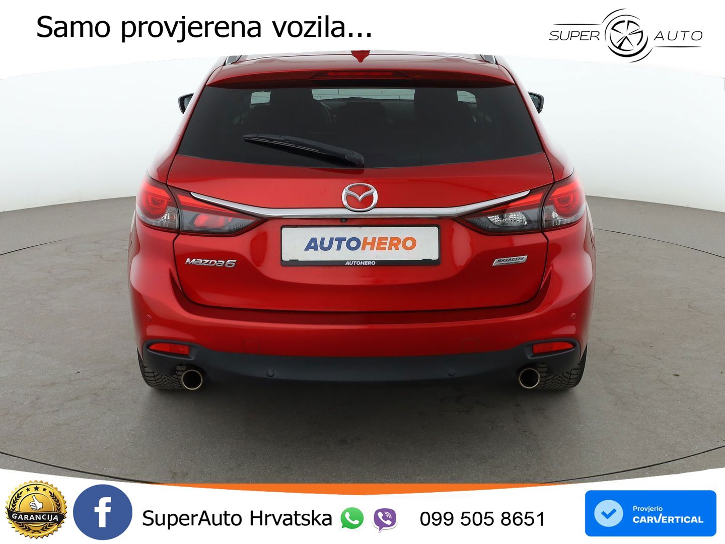 Mazda 6 Sport Combi 2.0 SKYACTIV-G (165 KS)