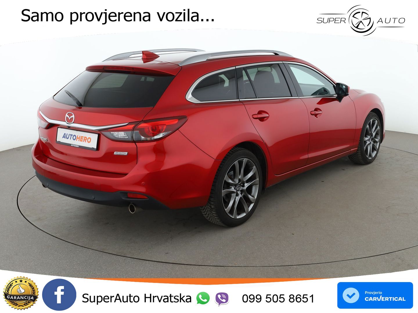 Mazda 6 Sport Combi 2.0 SKYACTIV-G (165 KS)