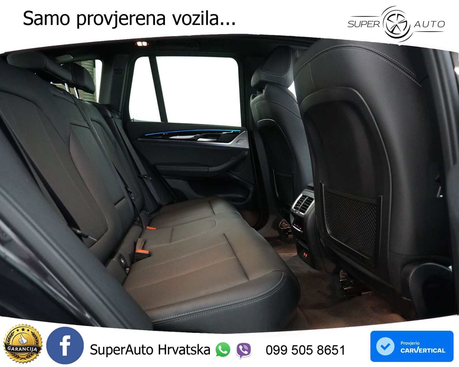 BMW iX3 80 kWh (286 KS) M Sport LED+GR SJED+ACC
