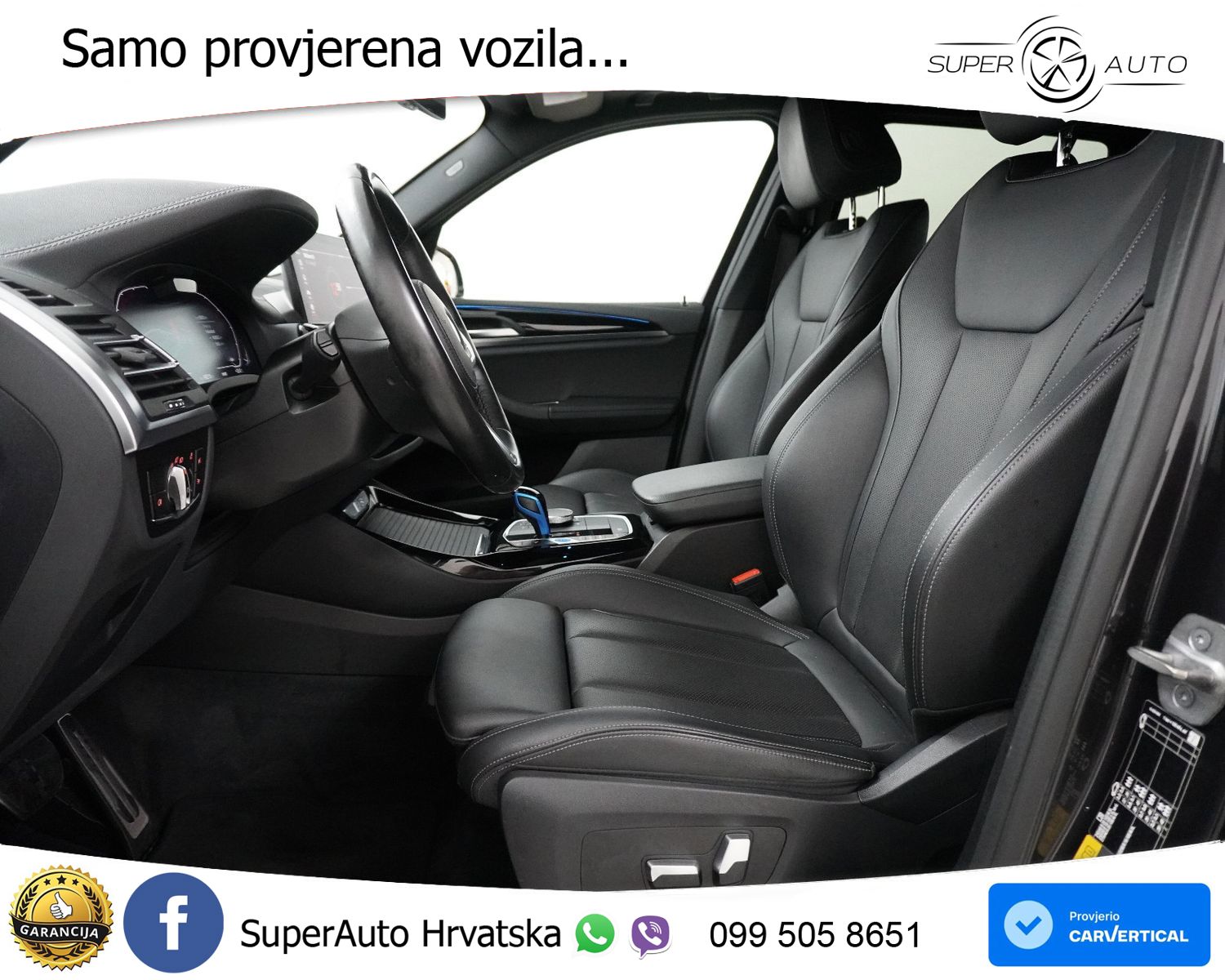 BMW iX3 80 kWh (286 KS) M Sport LED+GR SJED+ACC