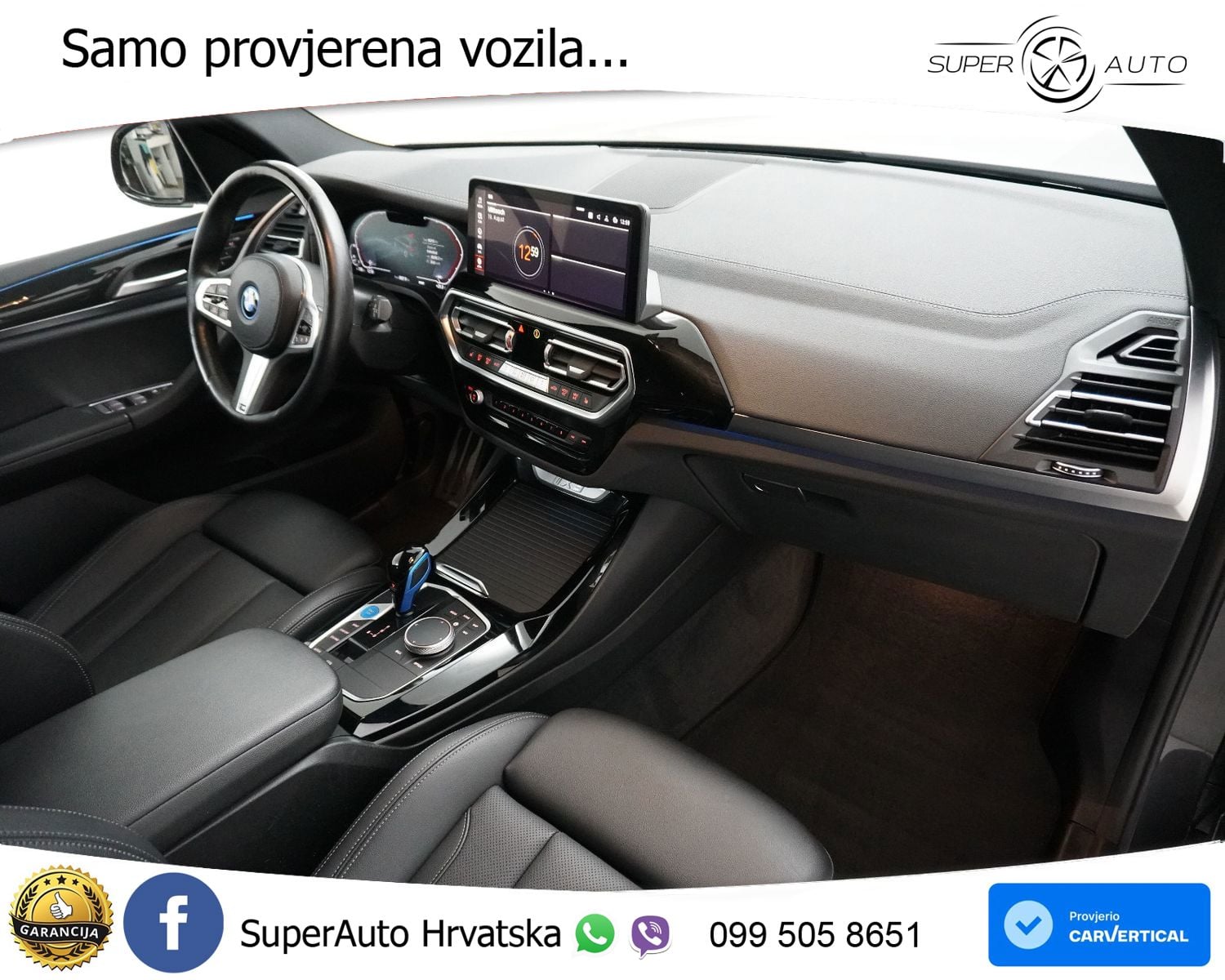 BMW iX3 80 kWh (286 KS) M Sport LED+GR SJED+ACC