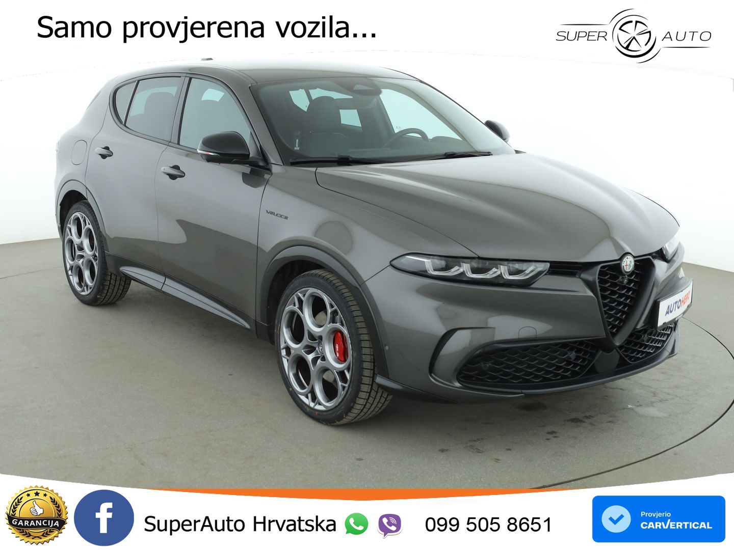 Alfa Romeo Tonale 1.5 VGT (160 KS) 48V-Hybrid TCT LED+GR SJED+ACC