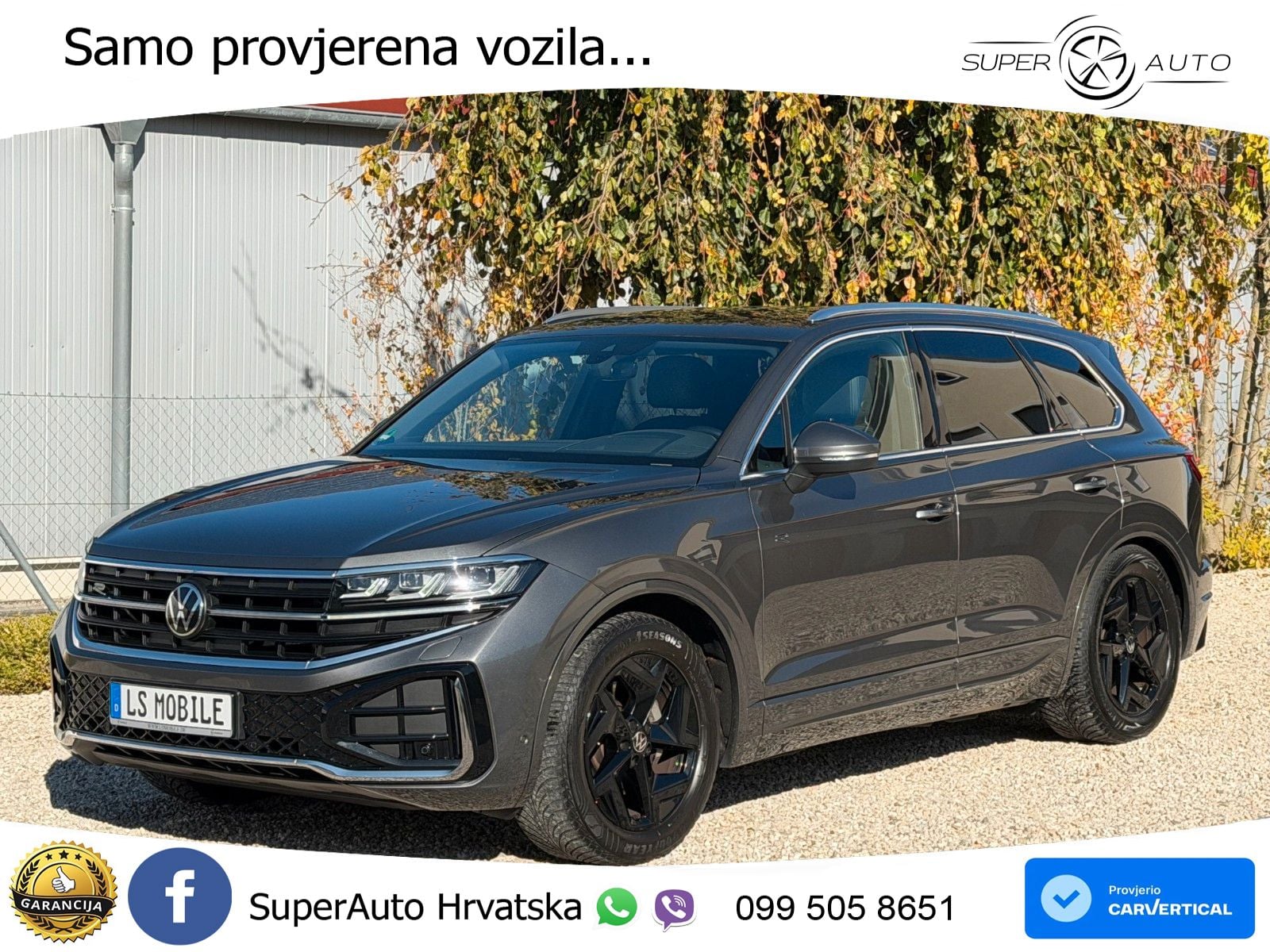 Volkswagen Touareg 3.0 V6 TDI (231 KS) 4MOTION Tiptronic R-Line LED+GR SJED+ACC