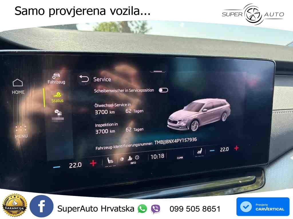 Škoda Octavia Combi 2.0 TDI (150 KS) DSG