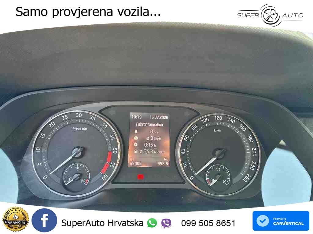 Škoda Octavia Combi 2.0 TDI (150 KS) DSG