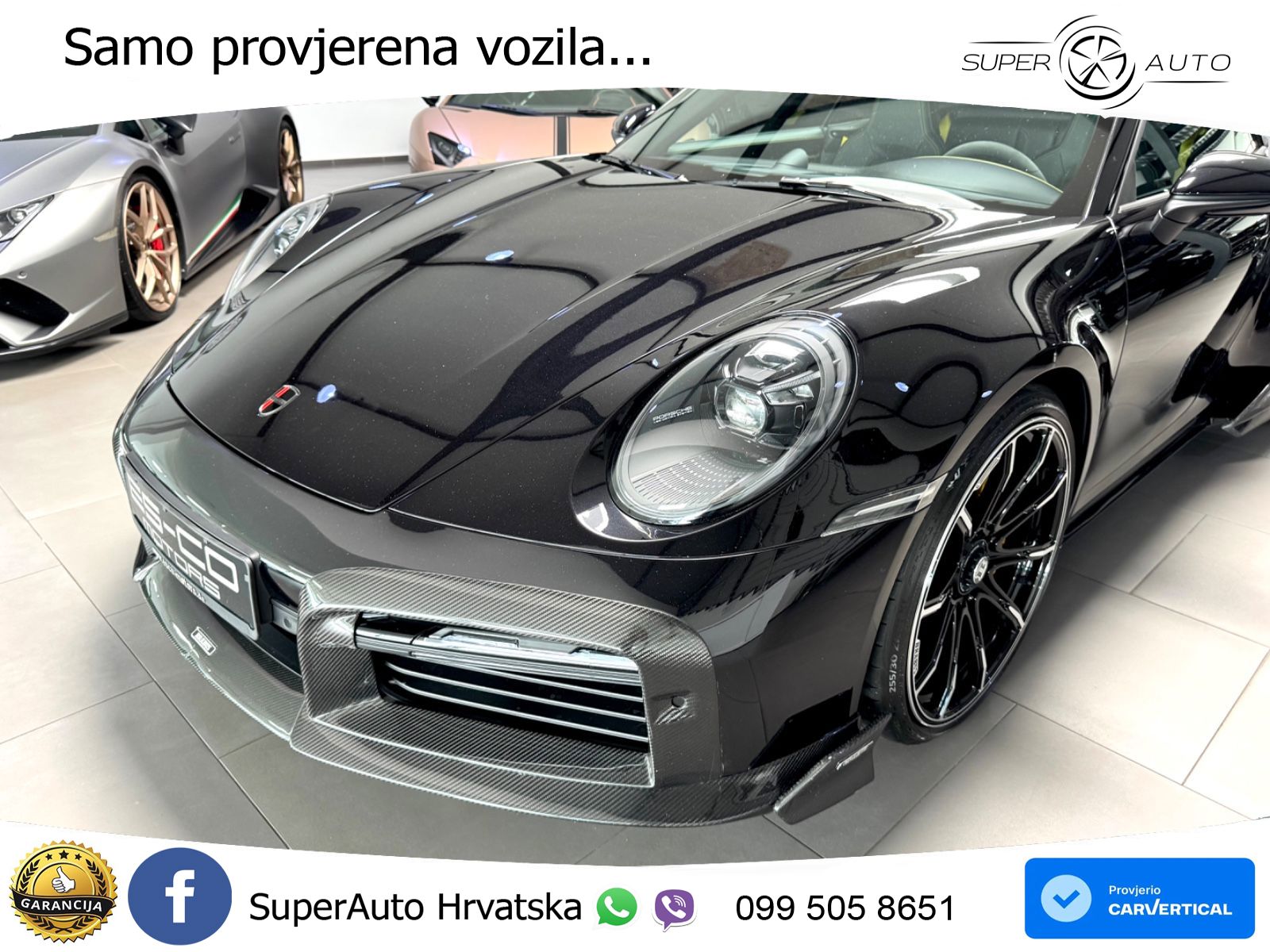 Porsche 911 Turbo S Cabriolet 3.8 (650 KS) PDK ZRAČNI+ACC+GR SJED+KAM