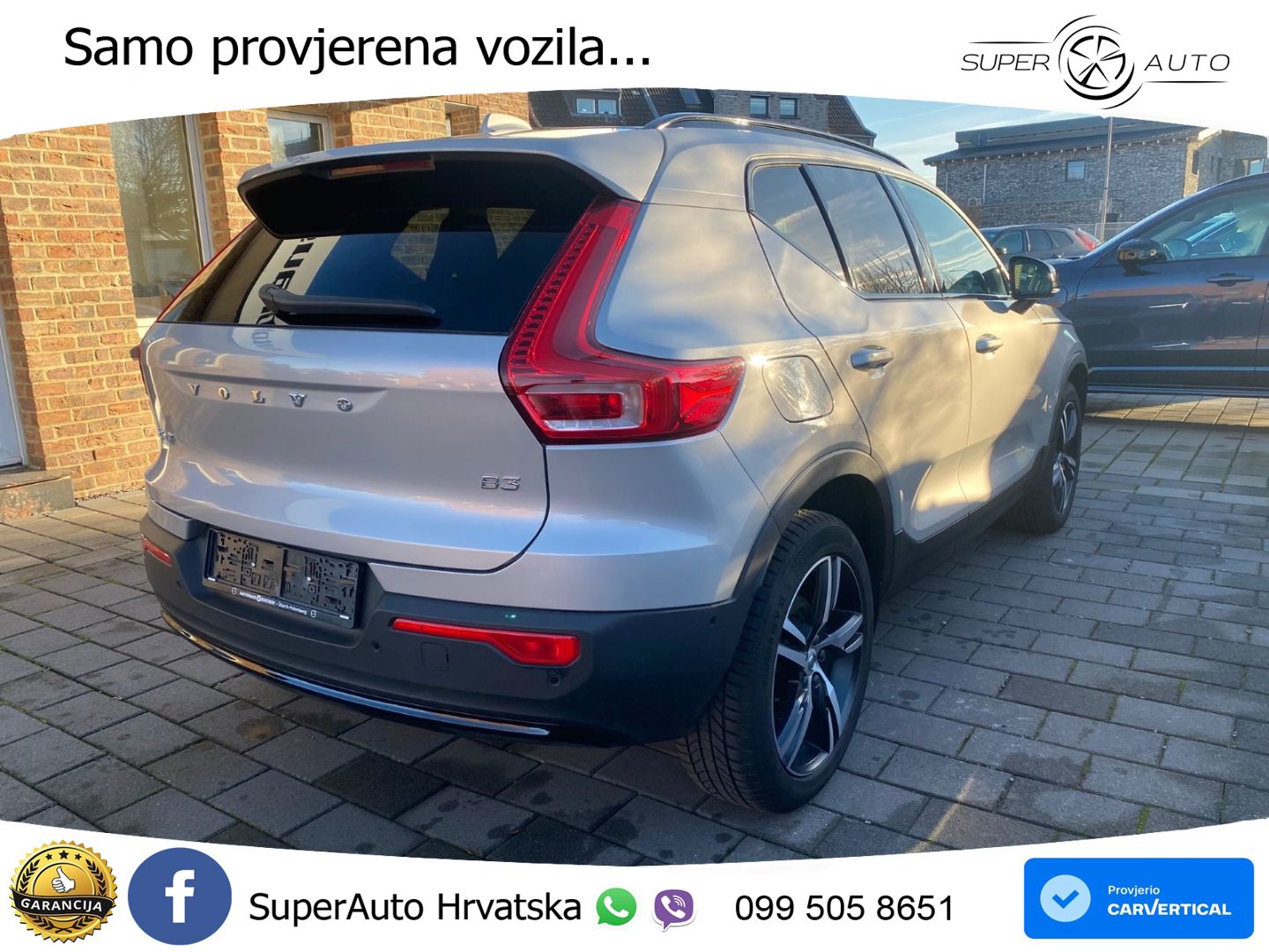 Volvo XC40 2.0 B3 163 KS Automatic LED+GR SJED+ACC