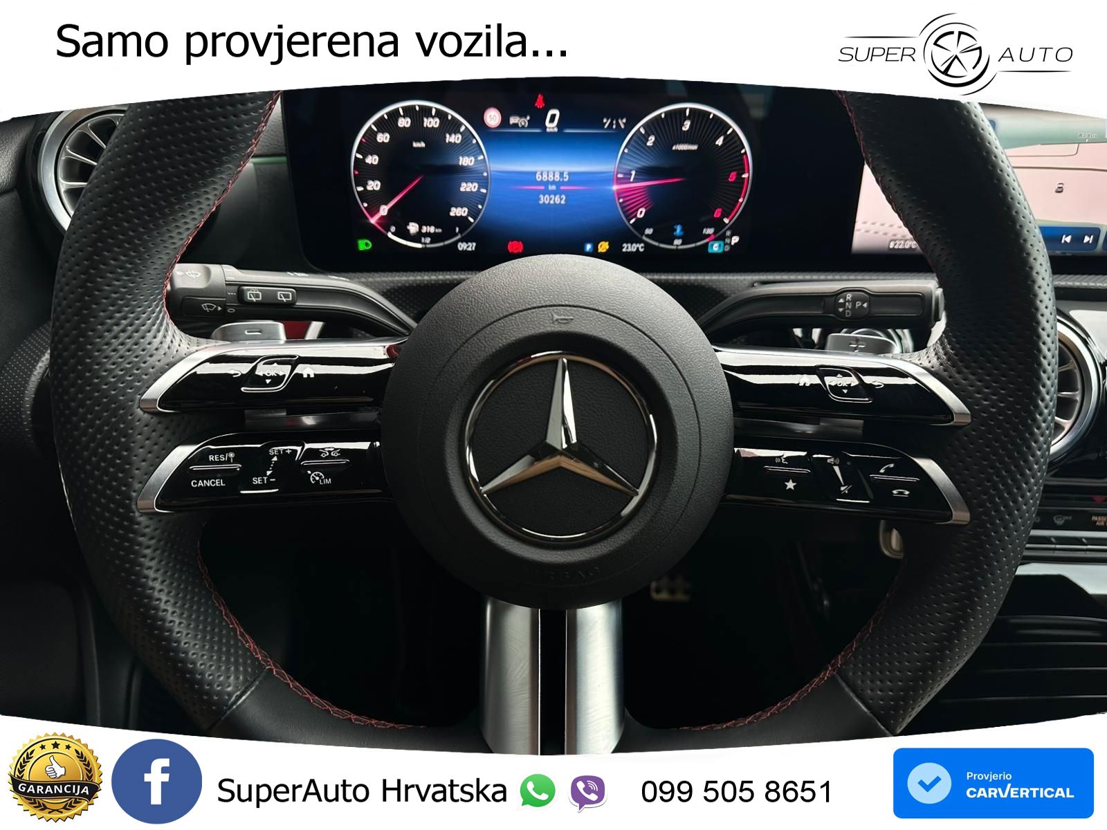 Mercedes-Benz A 200d 8G-DCT AMG LED+GR SJED+ACC
