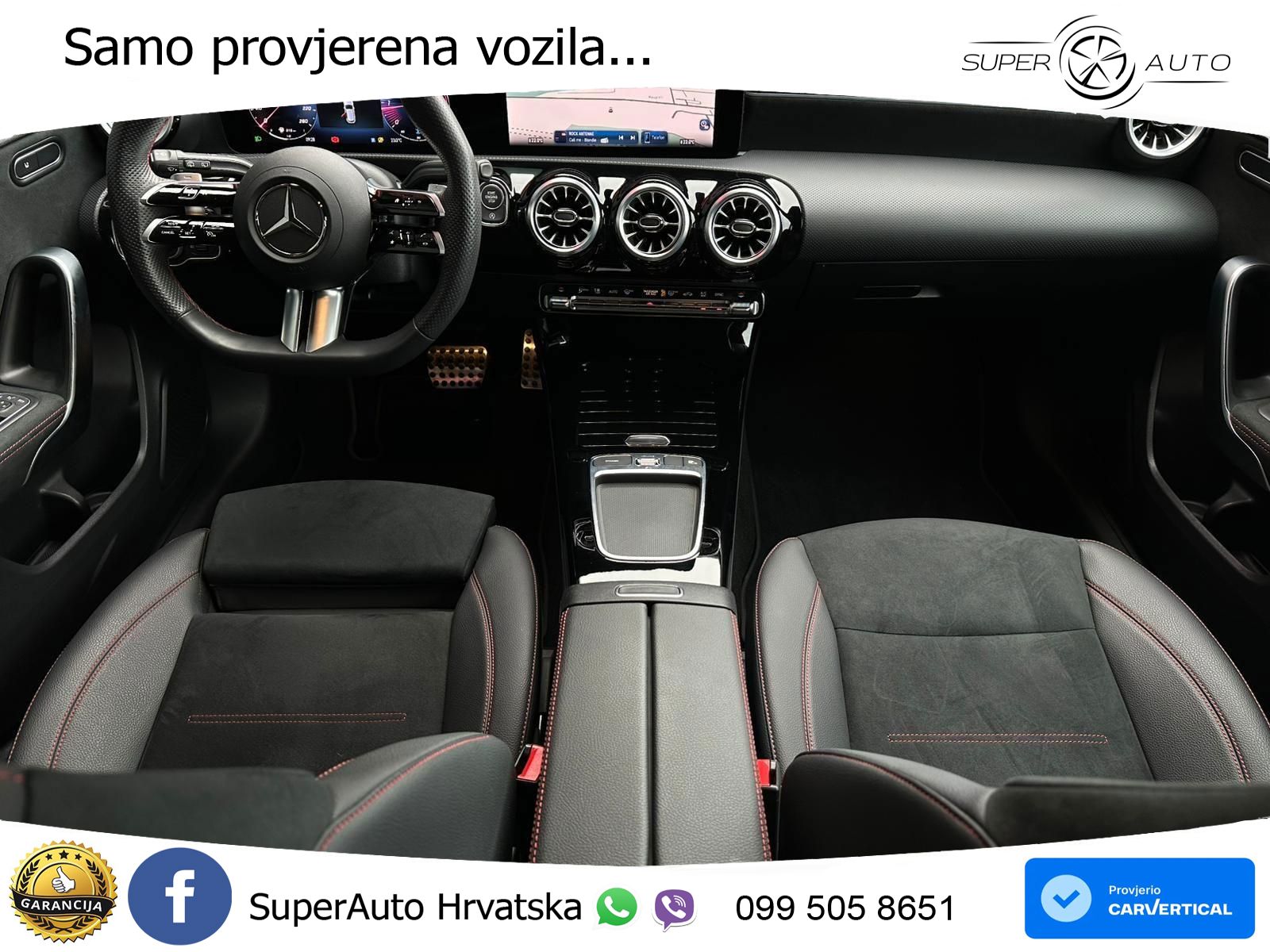 Mercedes-Benz A 200d 8G-DCT AMG LED+GR SJED+ACC