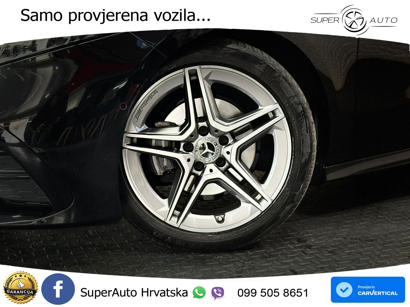Mercedes-Benz A 200d 8G-DCT AMG LED+GR SJED+ACC