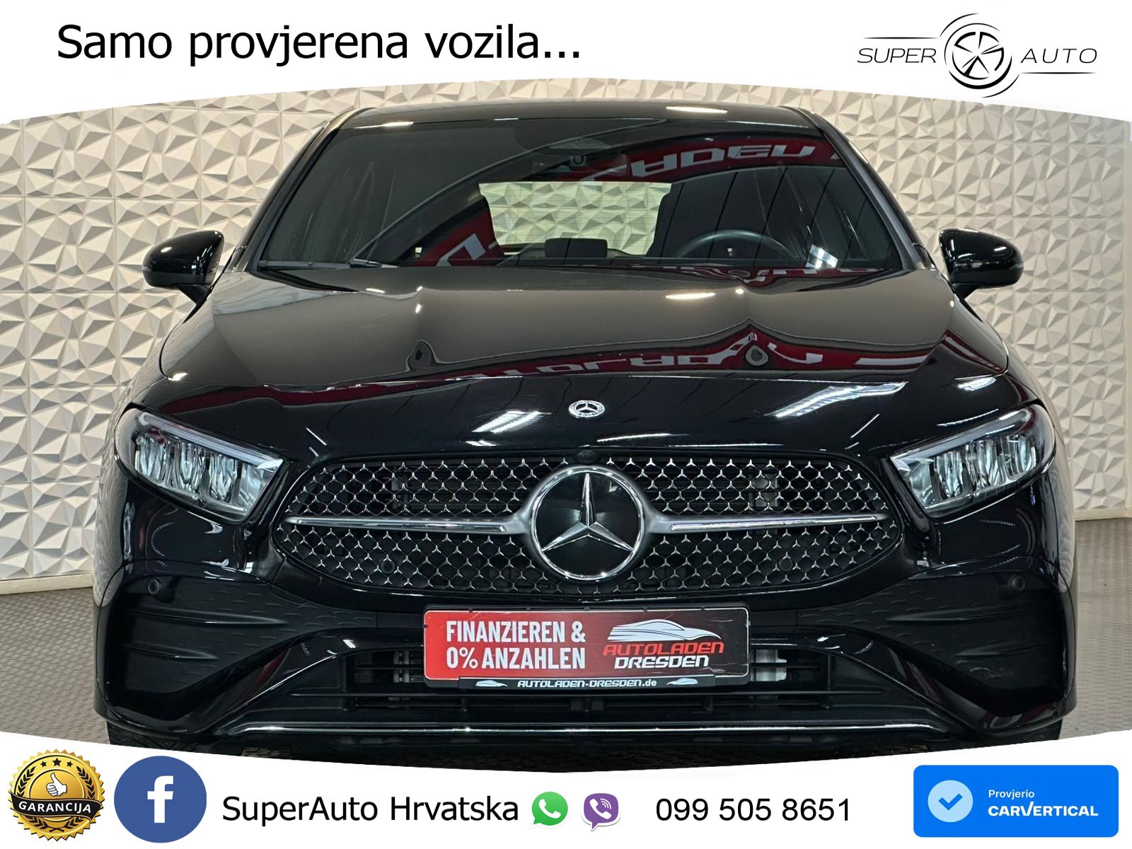 Mercedes-Benz A 200d 8G-DCT AMG LED+GR SJED+ACC
