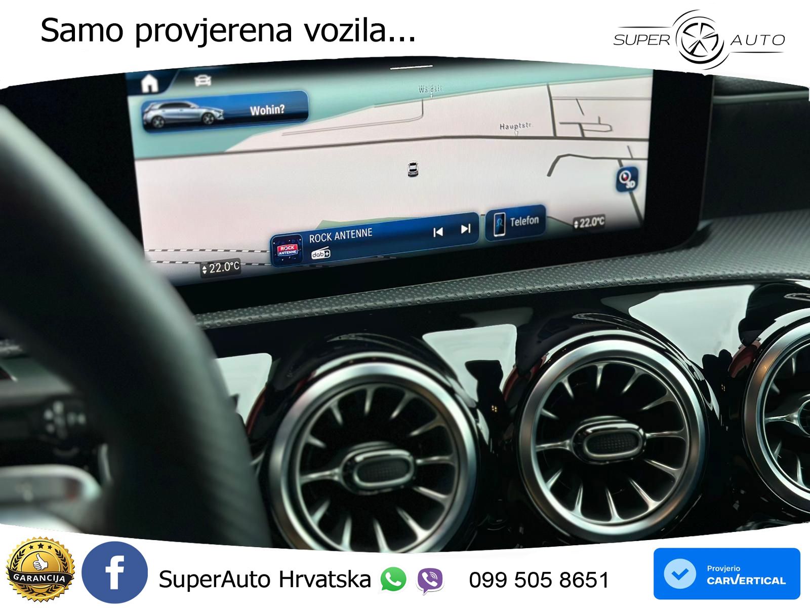 Mercedes-Benz A 200d 8G-DCT AMG LED+GR SJED+ACC