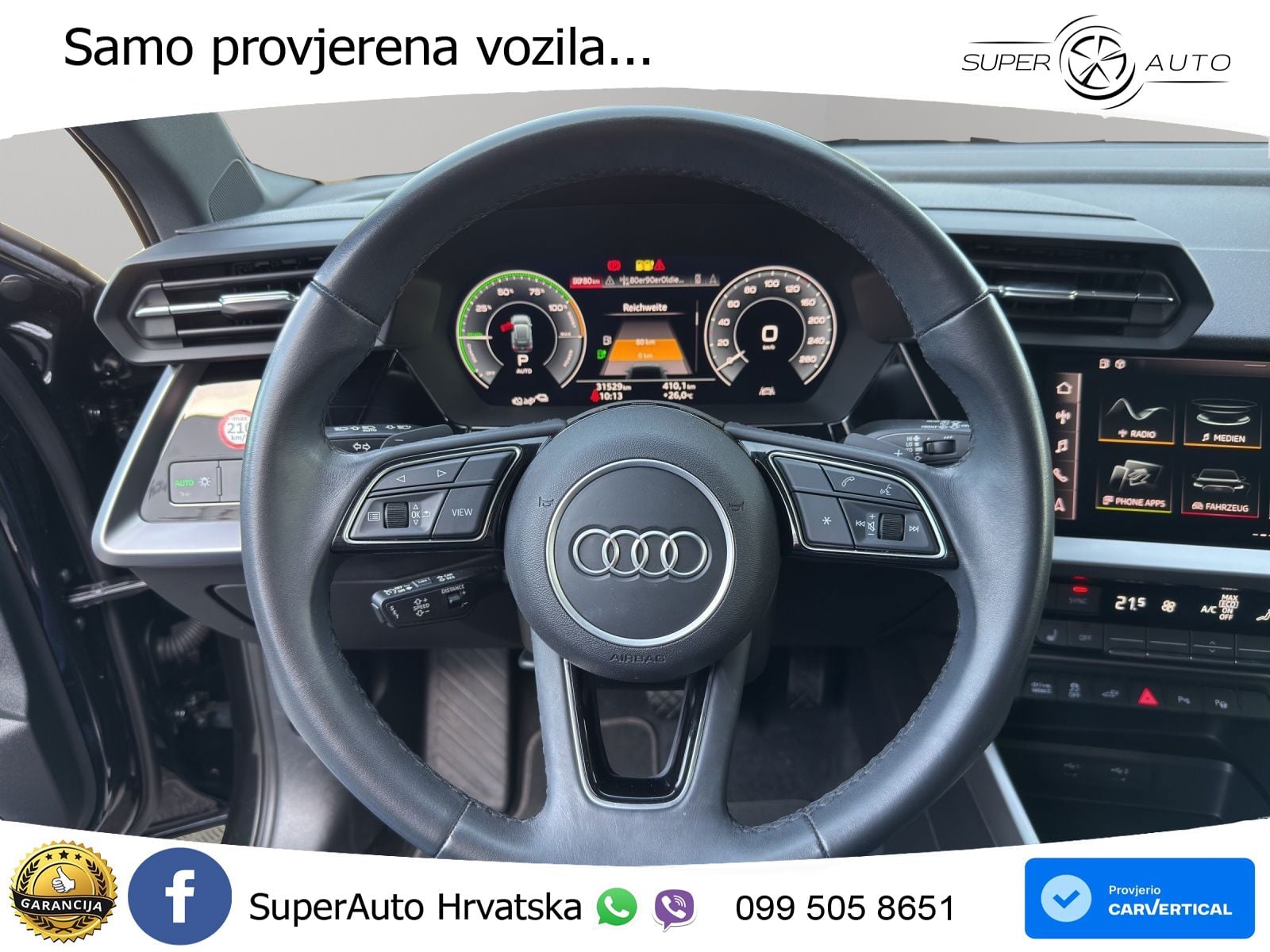 Audi A3 40 TFSIe (204 KS) S tronic advanced