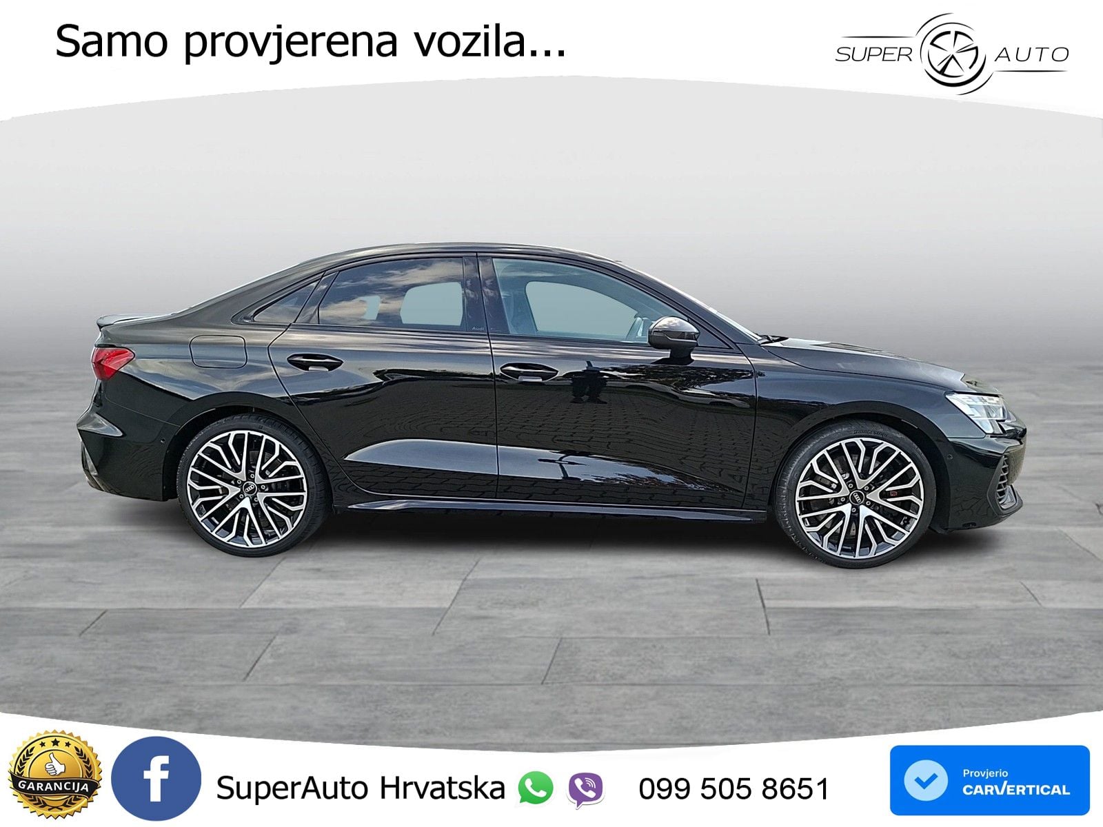 Audi S3 Limuzina 2.0 TFSI (333 KS) quattro S tronic MATRIX+GR SJED+KAM