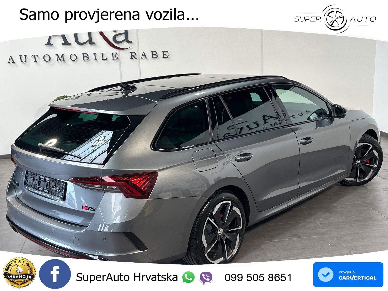 Škoda Octavia Combi RS 2.0 TDI (200 KS) 4x4 DSG