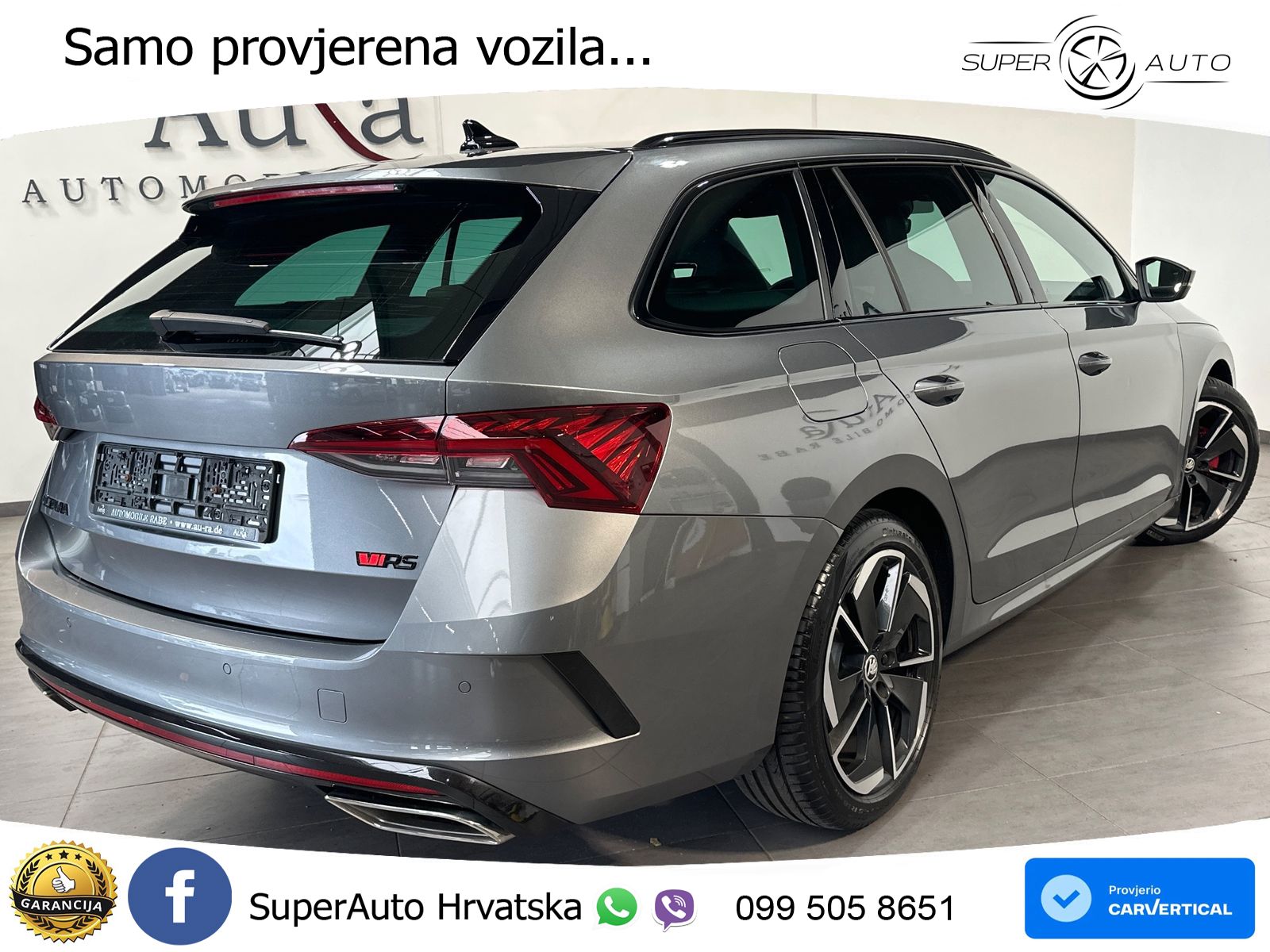 Škoda Octavia Combi RS 2.0 TDI (200 KS) 4x4 DSG