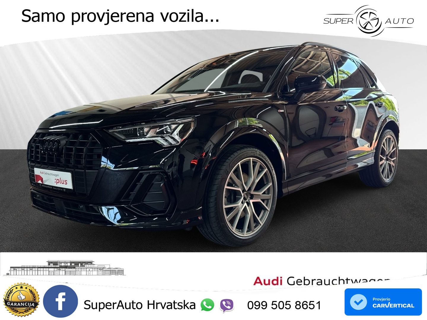 Audi Q3 40 TDI (200 KS) quattro S tronic S line MATRIX+GR SJED+KAM