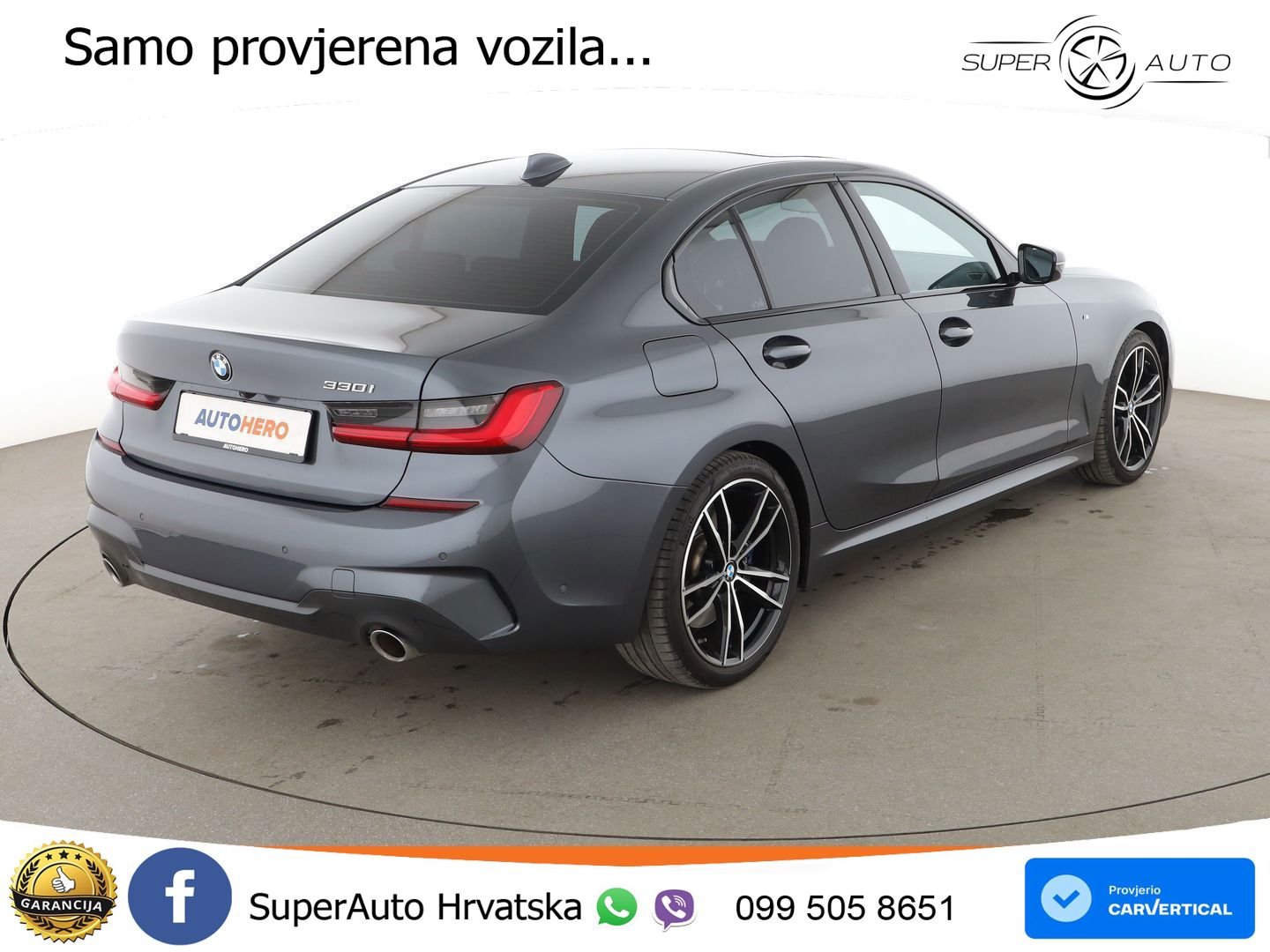 BMW 330i (258 KS) Steptronic M Sport LED+GR SJED+ACC