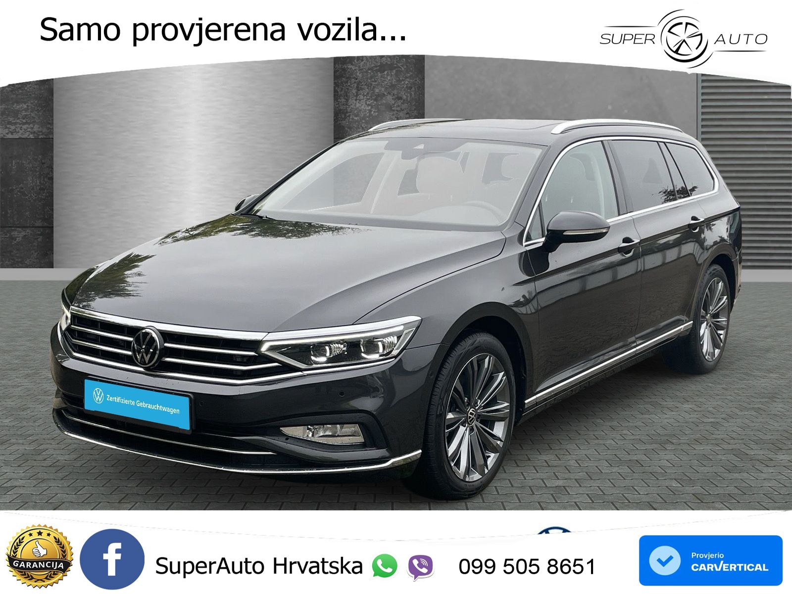 Volkswagen Passat Variant 2.0 TDI (200 KS) DSG MATRIX+GR SJED+KAM