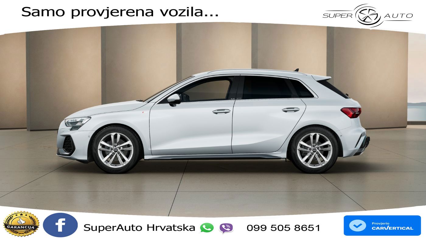 Audi A3 30 TFSI (116 KS) S line LED+GR SJED+ACC
