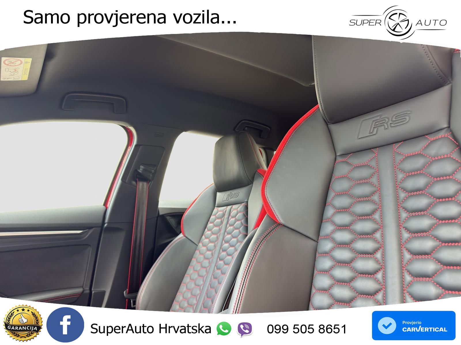Audi RS3 Sedan 2.5 TFSI (400 KS) quattro S tronic LED+GR SJED+ACC