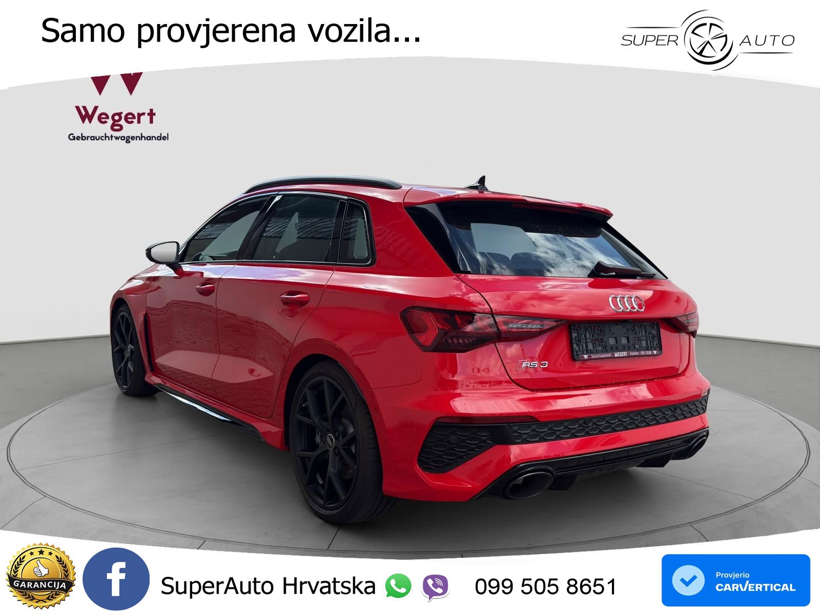 Audi RS3 Sedan 2.5 TFSI (400 KS) quattro S tronic LED+GR SJED+ACC