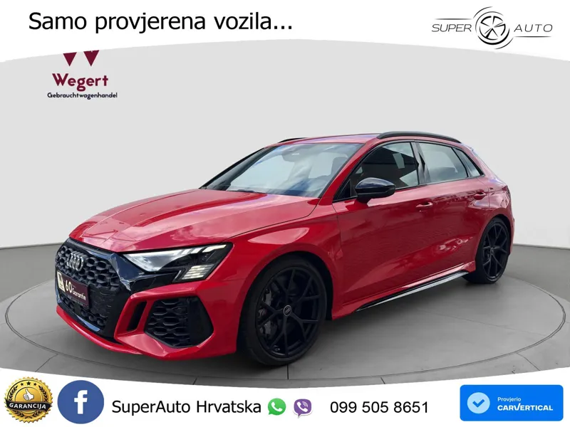 Audi RS3 Sedan 2.5 TFSI (400 KS) quattro S tronic LED+GR SJED+ACC