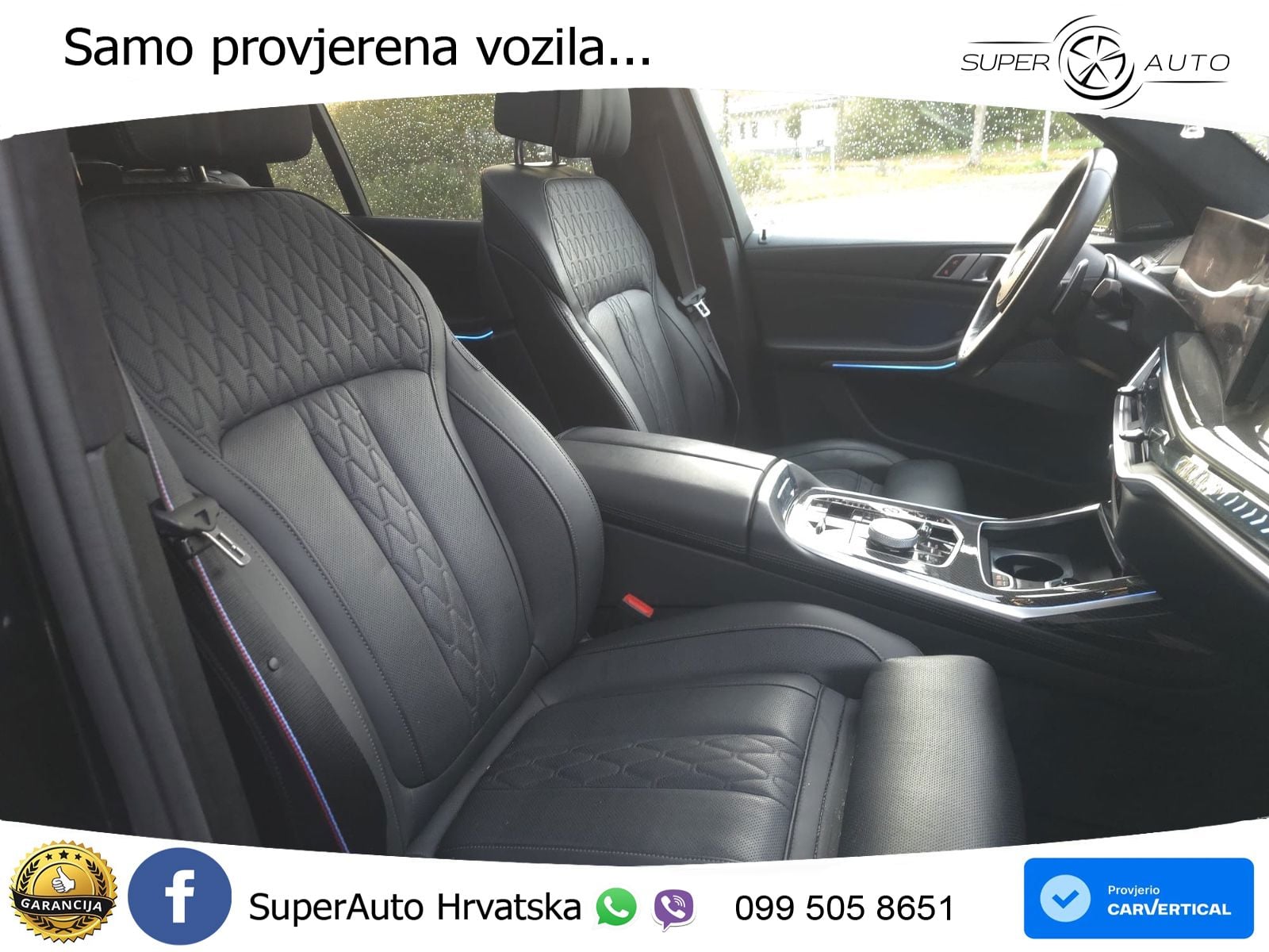 BMW X7 40d (352 KS) xDrive Steptronic M Sport ZRAČNI+ACC+GR SJED+KAM+PANO