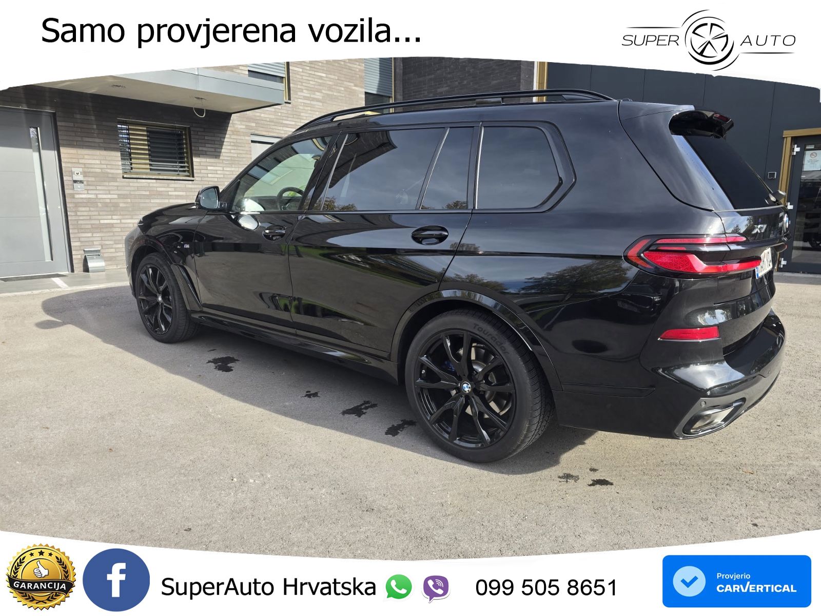 BMW X7 40d (352 KS) xDrive Steptronic M Sport ZRAČNI+ACC+GR SJED+KAM+PANO