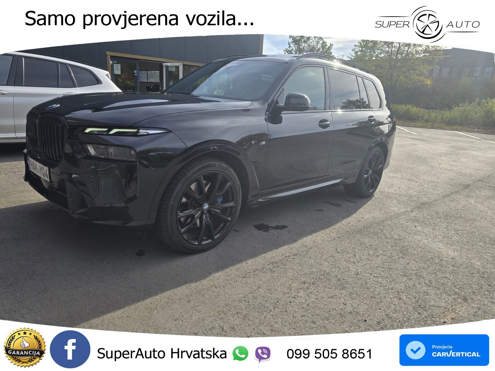BMW X7 40d (352 KS) xDrive Steptronic M Sport ZRAČNI+ACC+GR SJED+KAM+PANO
