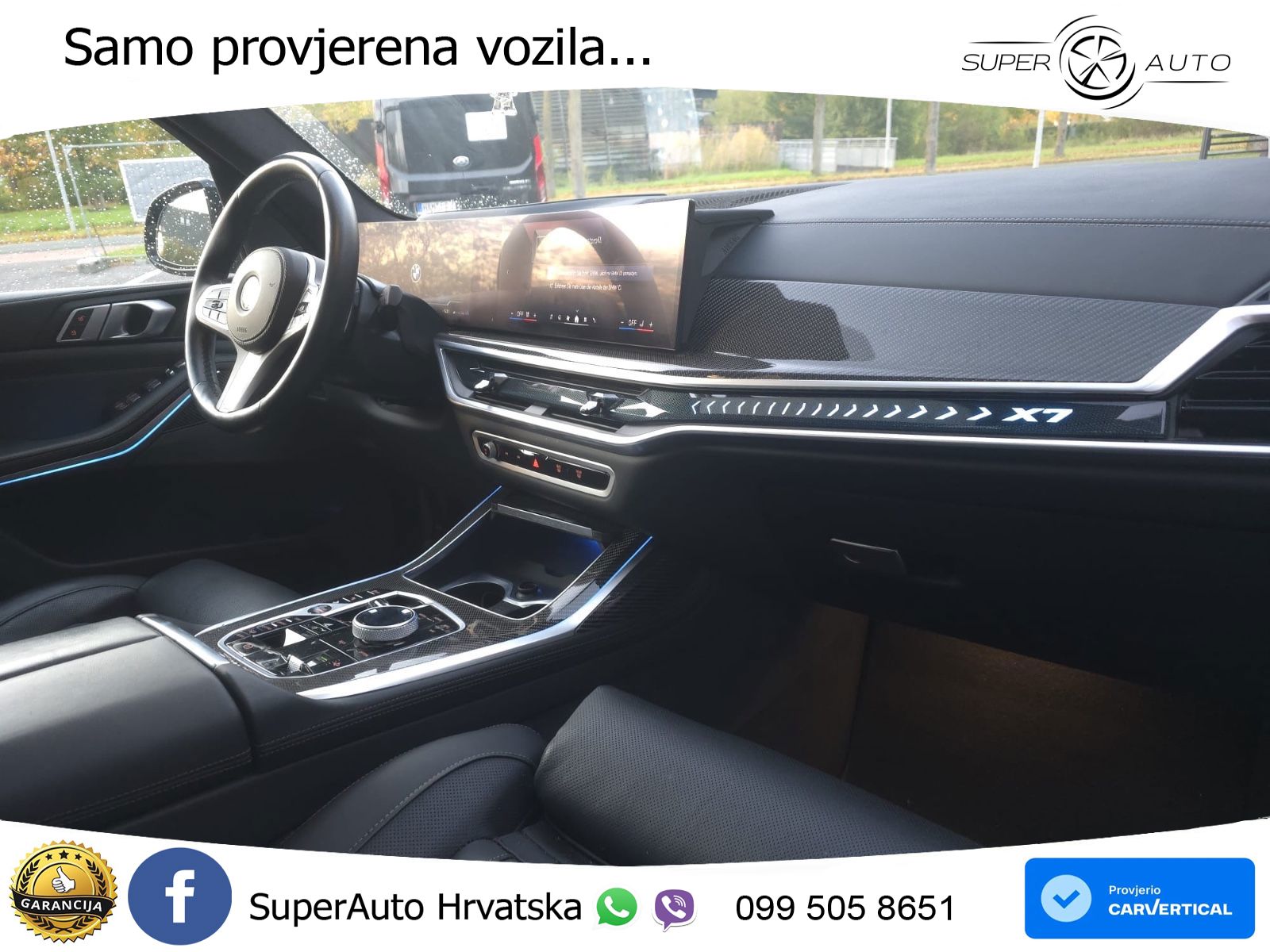 BMW X7 40d (352 KS) xDrive Steptronic M Sport ZRAČNI+ACC+GR SJED+KAM+PANO