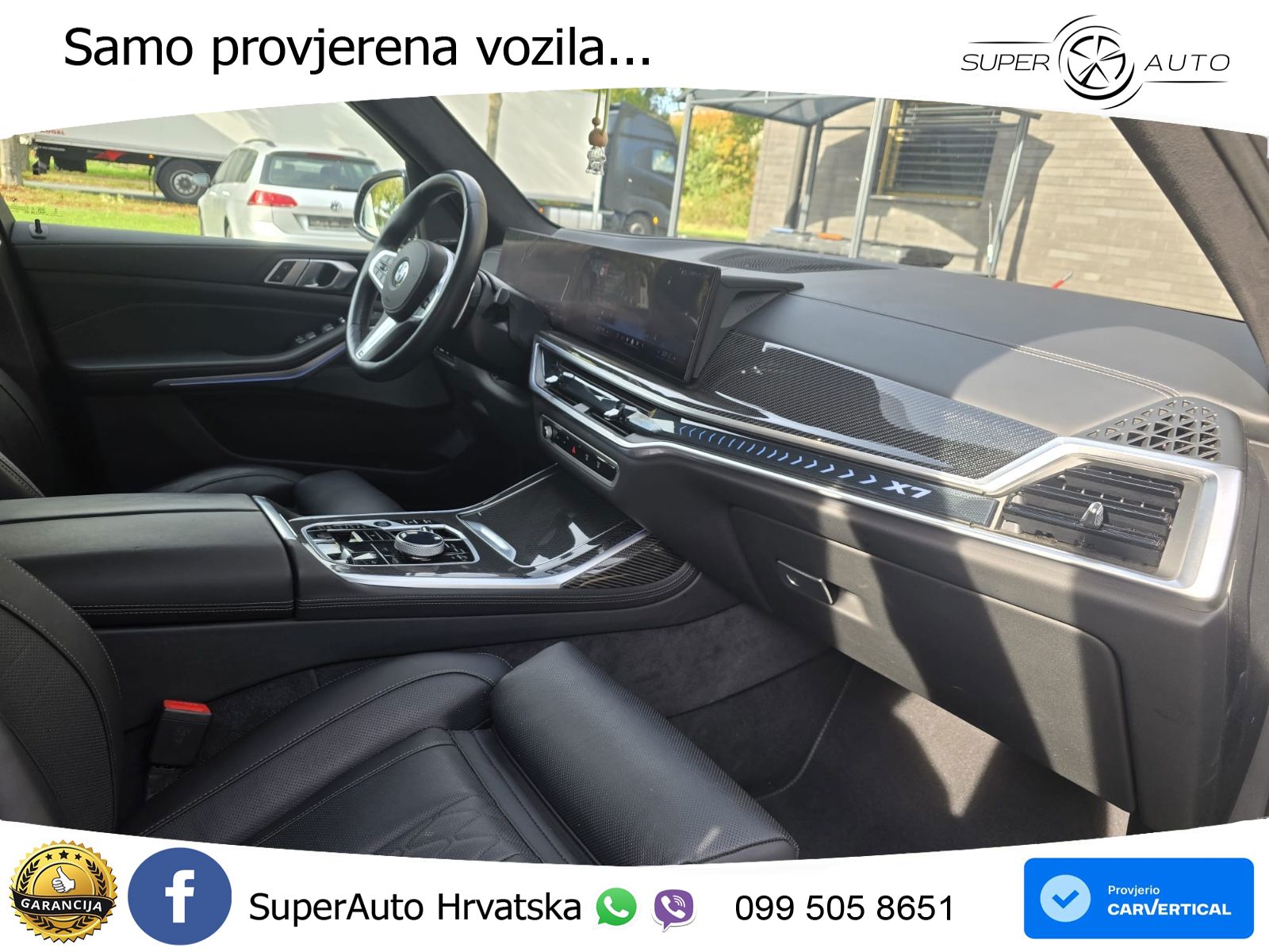 BMW X7 40d (352 KS) xDrive Steptronic M Sport ZRAČNI+ACC+GR SJED+KAM+PANO