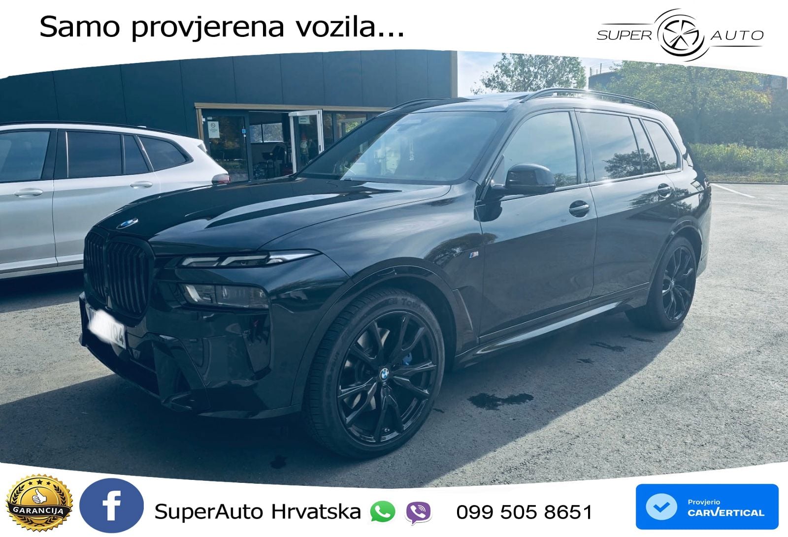 BMW X7 40d (352 KS) xDrive Steptronic M Sport ZRAČNI+ACC+GR SJED+KAM+PANO