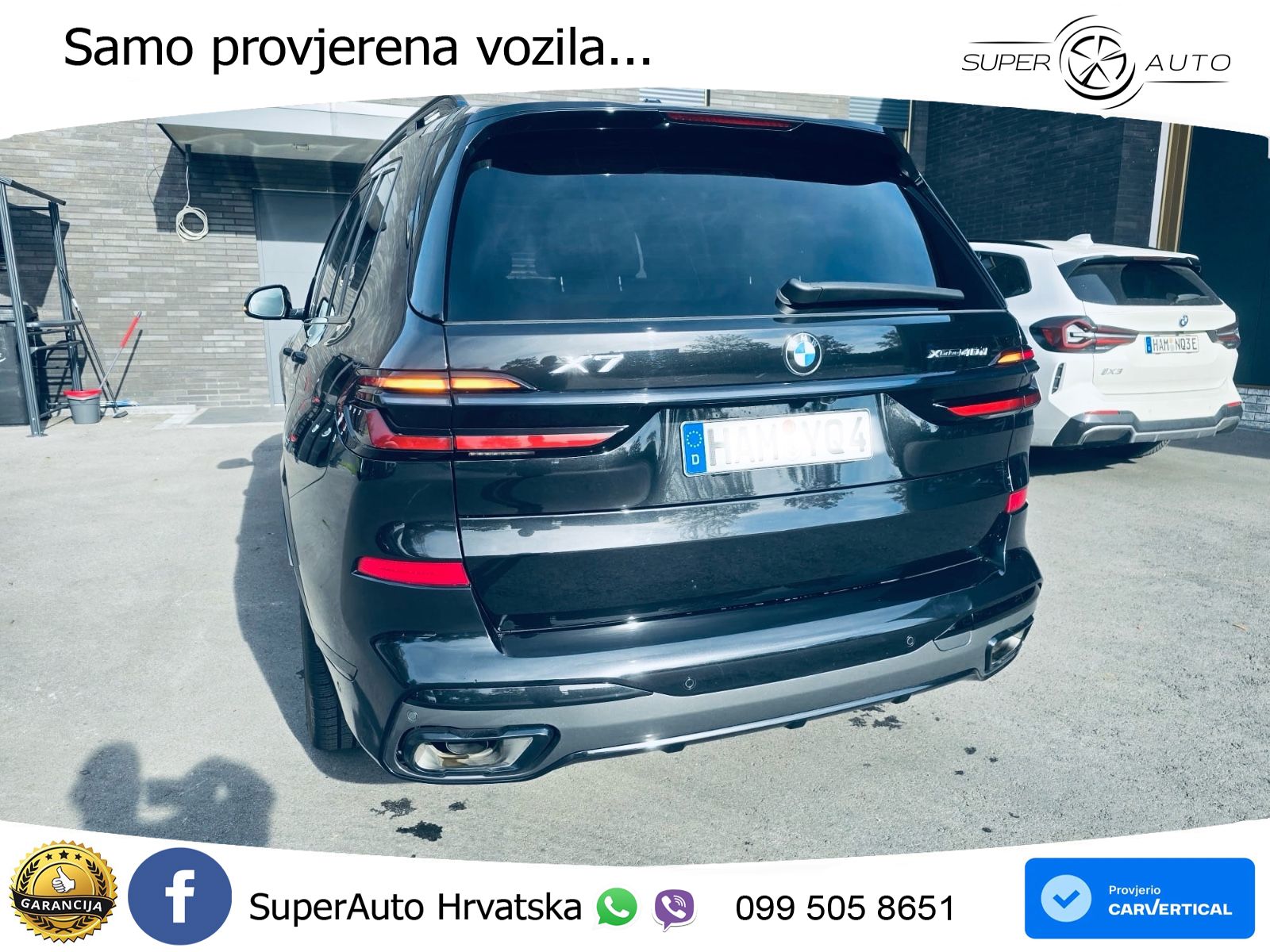 BMW X7 40d (352 KS) xDrive Steptronic M Sport ZRAČNI+ACC+GR SJED+KAM+PANO
