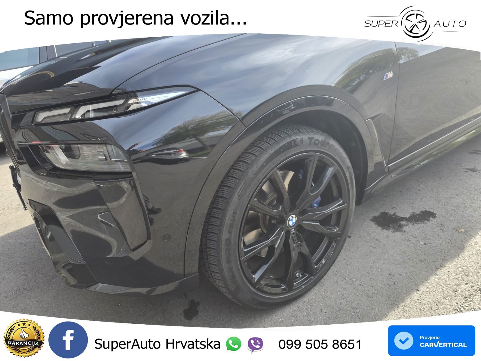 BMW X7 40d (352 KS) xDrive Steptronic M Sport ZRAČNI+ACC+GR SJED+KAM+PANO
