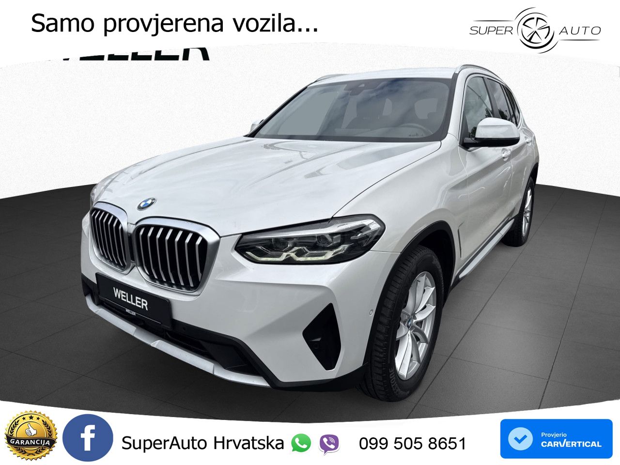 BMW X3 20d xDrive Steptronic LED+GR SJED+ACC