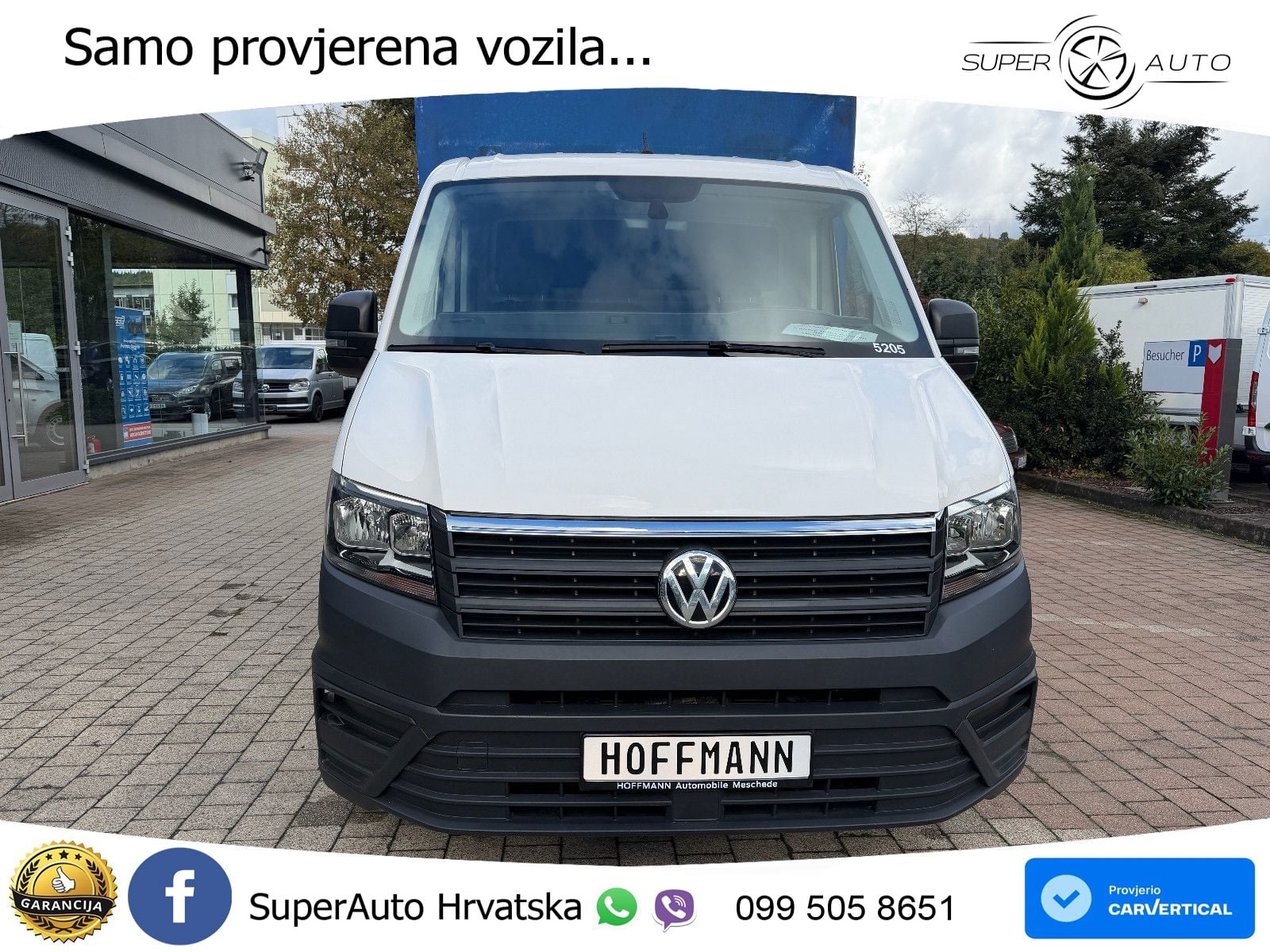 Volkswagen Crafter Pritsche 35 lang Schiebeplane RE+LI 177 KS