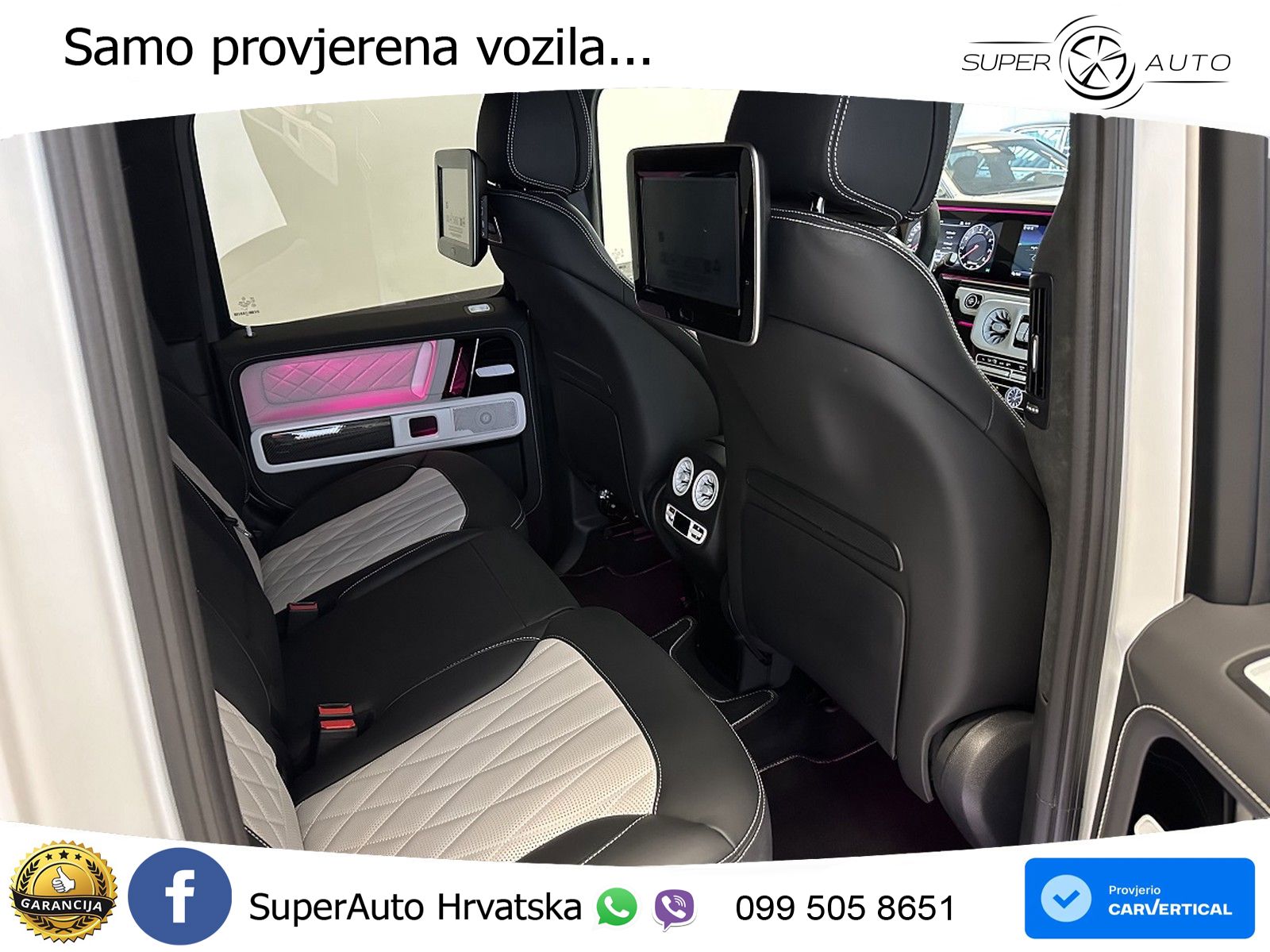 Mercedes AMG G 63 Long V8 (585 KS) 4MATIC 9G-TRONIC AMG SPEEDSHIFT TCT Brabus LED+GR SJED+ACC