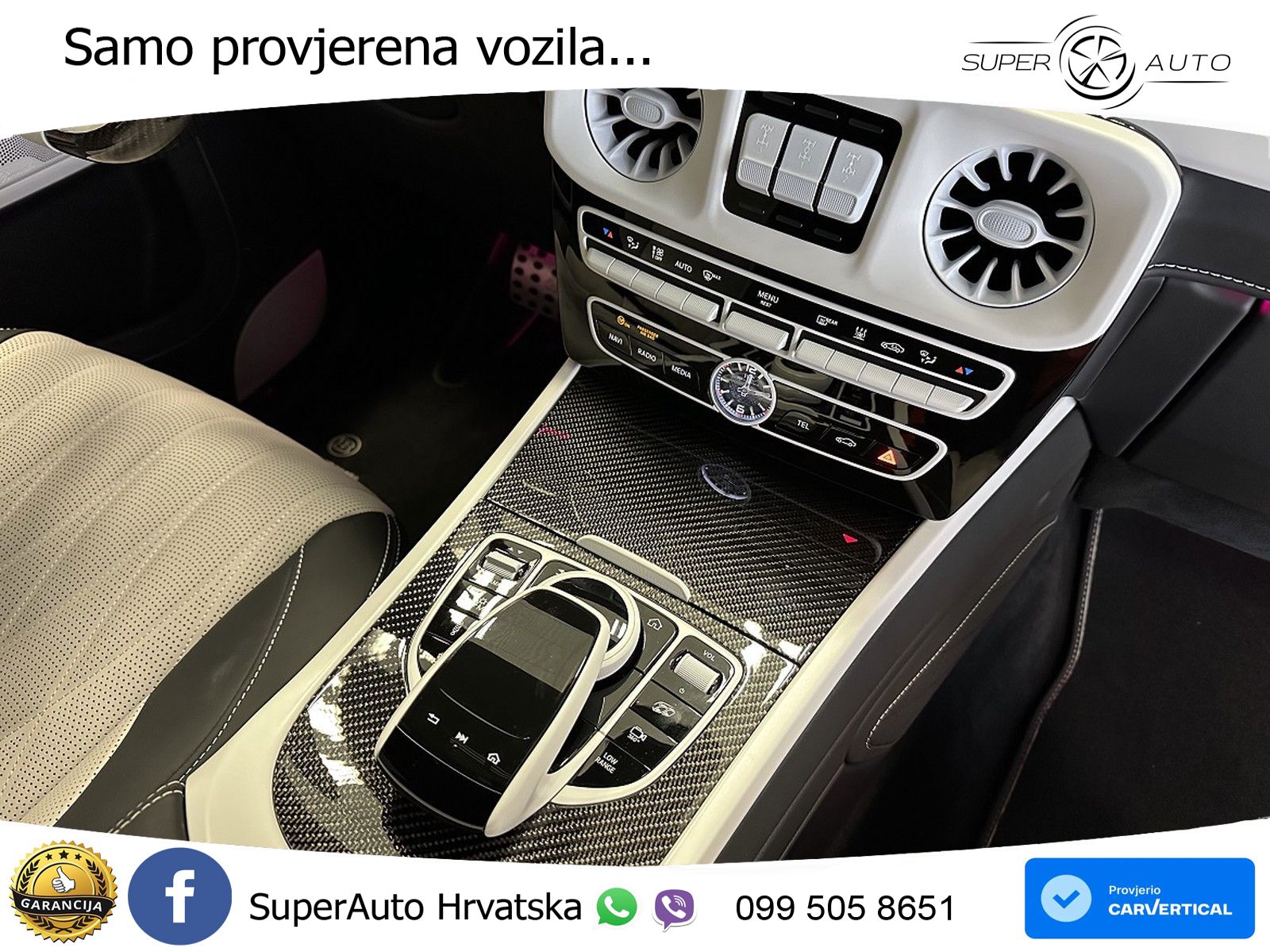 Mercedes AMG G 63 Long V8 (585 KS) 4MATIC 9G-TRONIC AMG SPEEDSHIFT TCT Brabus LED+GR SJED+ACC