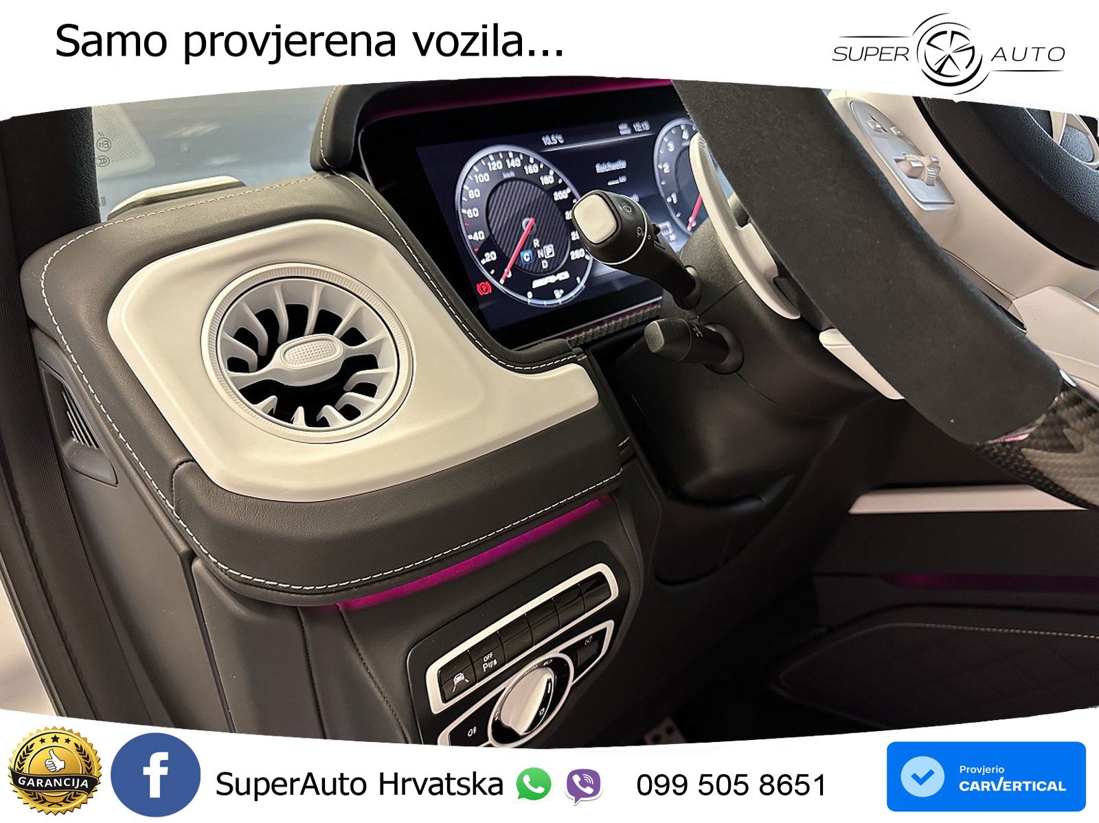 Mercedes AMG G 63 Long V8 (585 KS) 4MATIC 9G-TRONIC AMG SPEEDSHIFT TCT Brabus LED+GR SJED+ACC