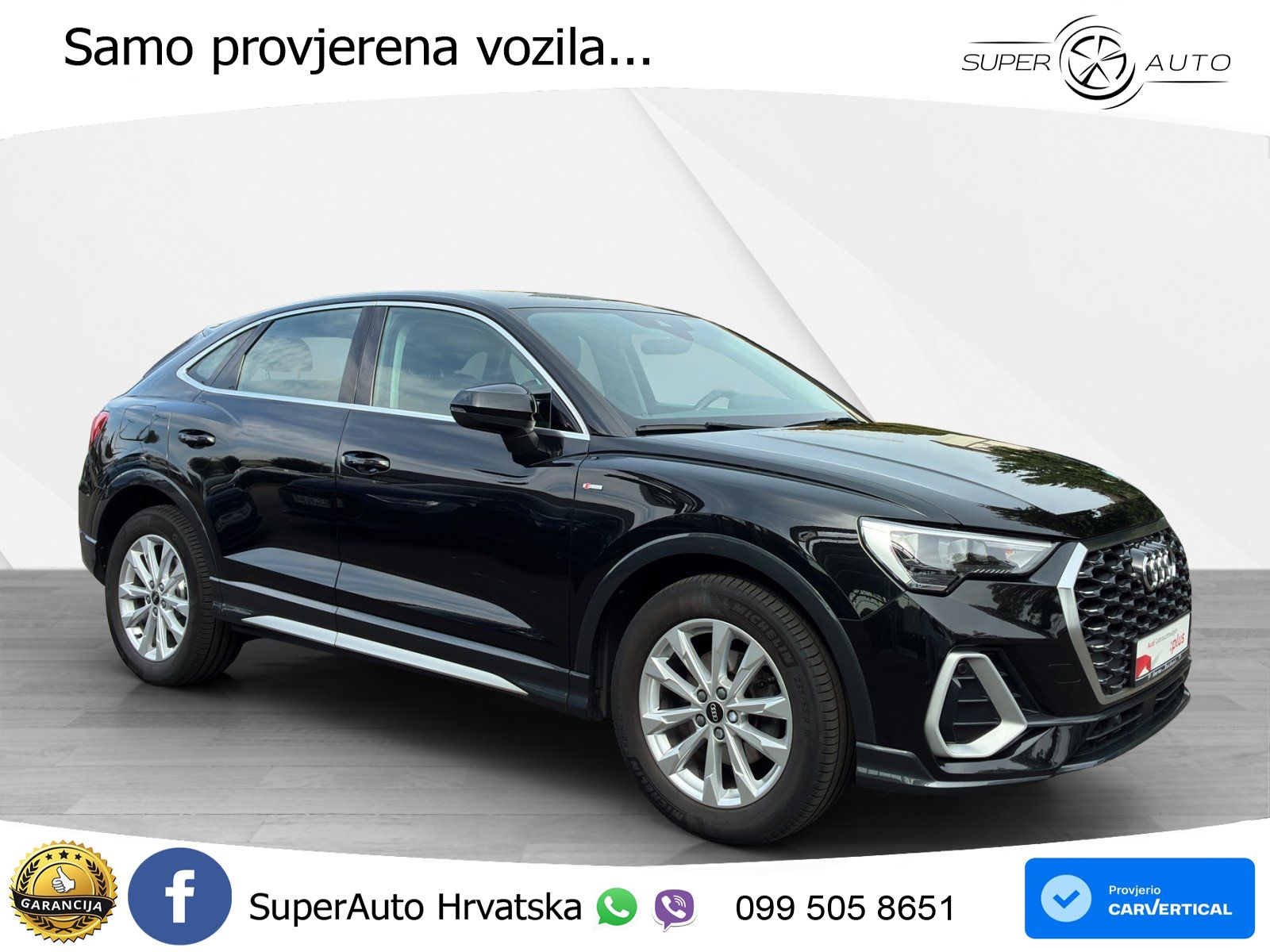 Audi Q3 Sportback 35 TDI (150 KS) S tronic S line