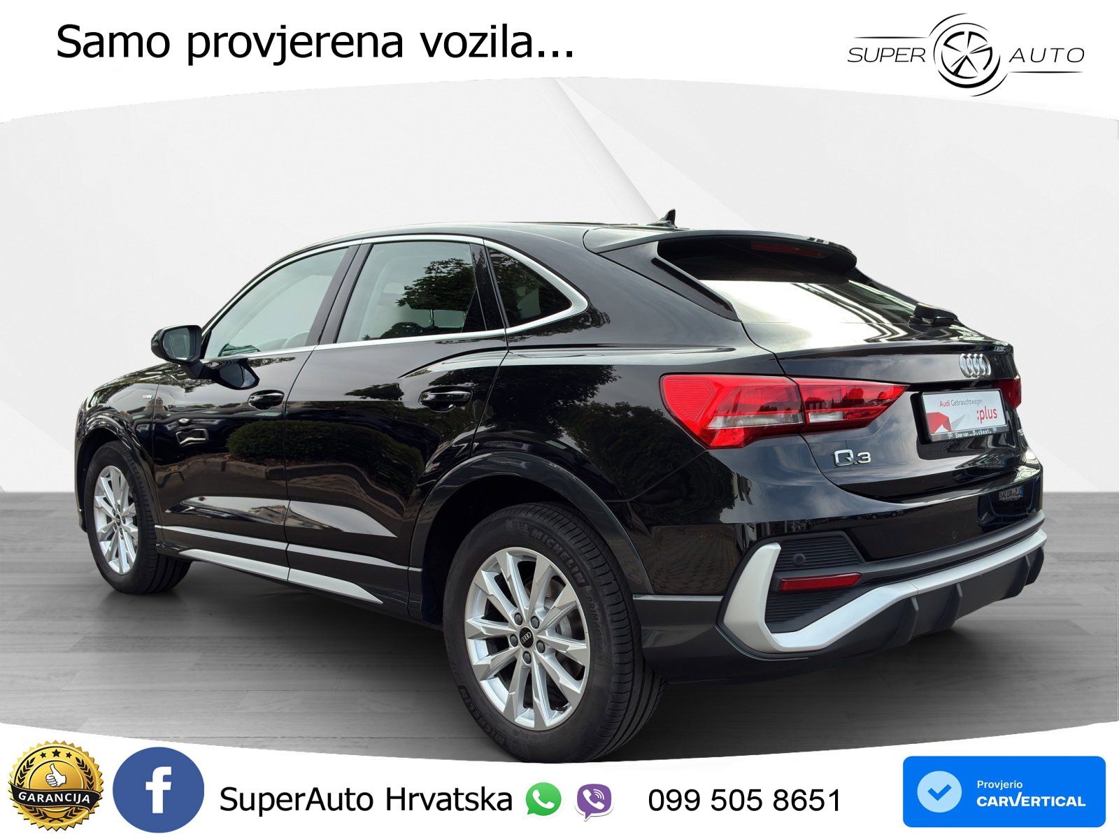 Audi Q3 Sportback 35 TDI (150 KS) S tronic S line