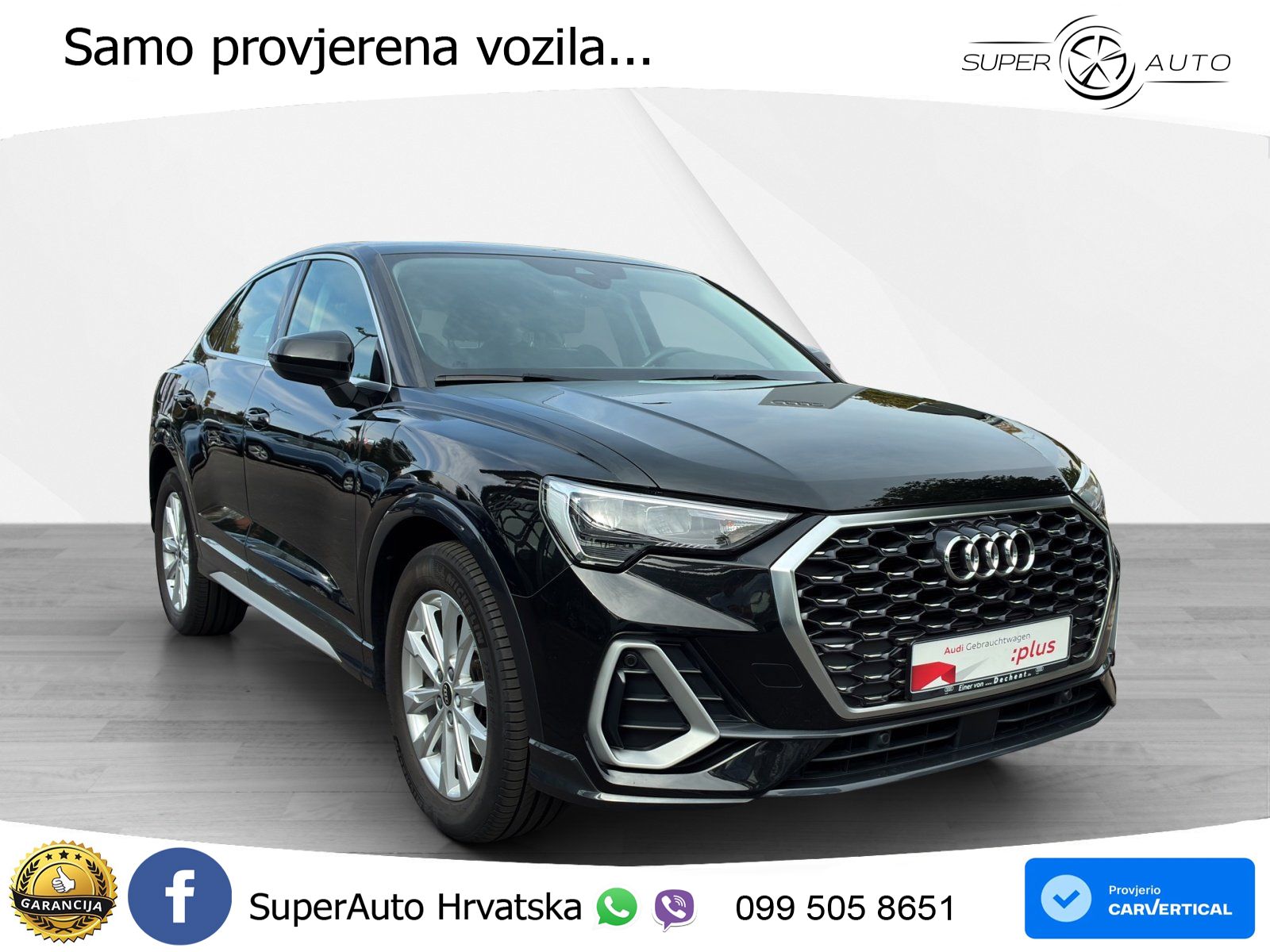 Audi Q3 Sportback 35 TDI (150 KS) S tronic S line